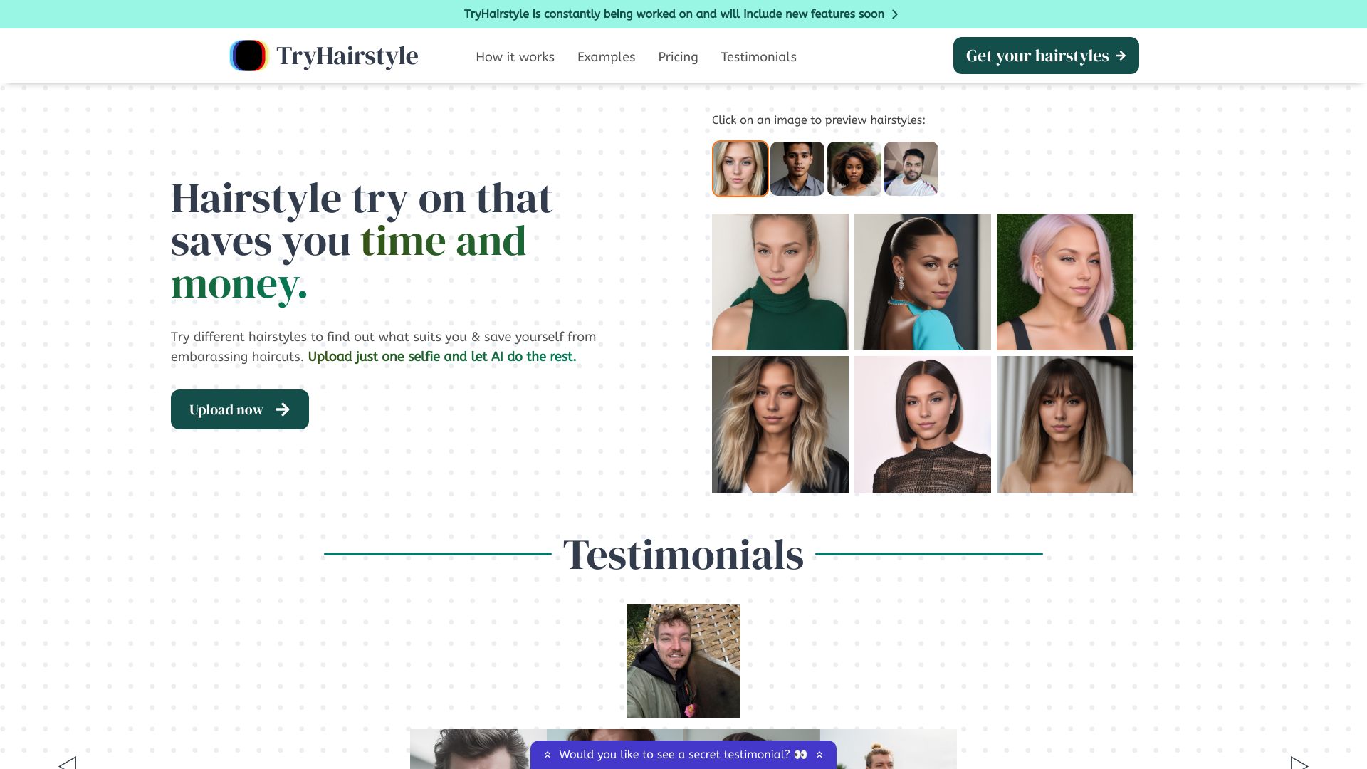 TryHairstyle screenshot
