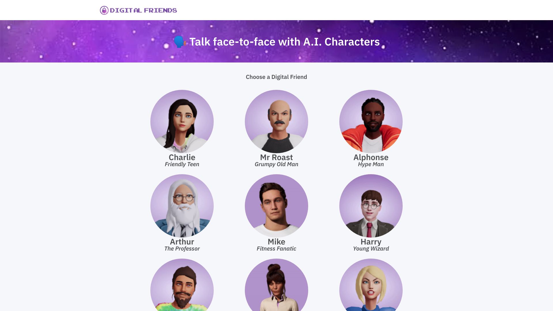 Digital Friends screenshot