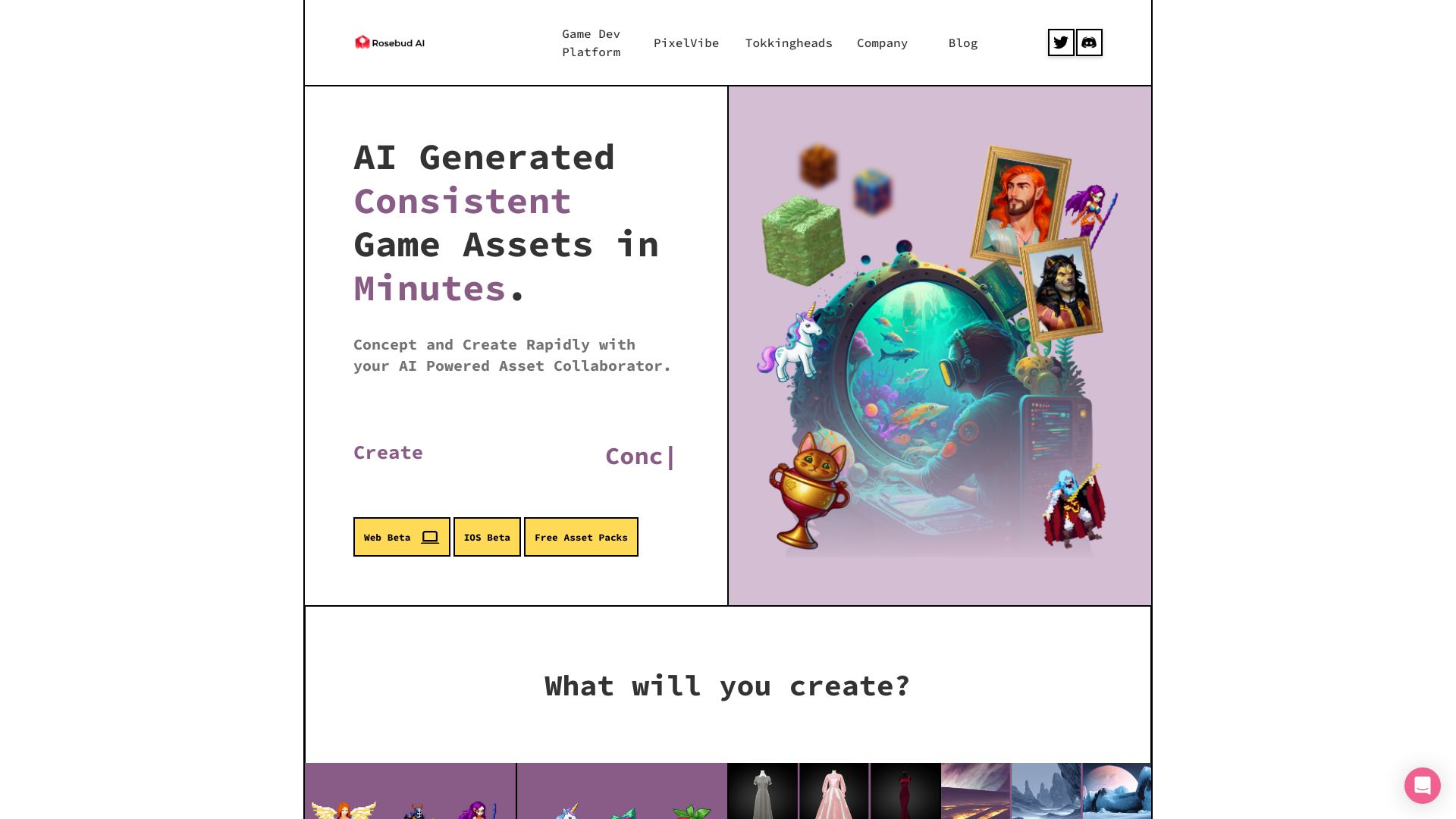 PixelVibe by Rosebud AI screenshot