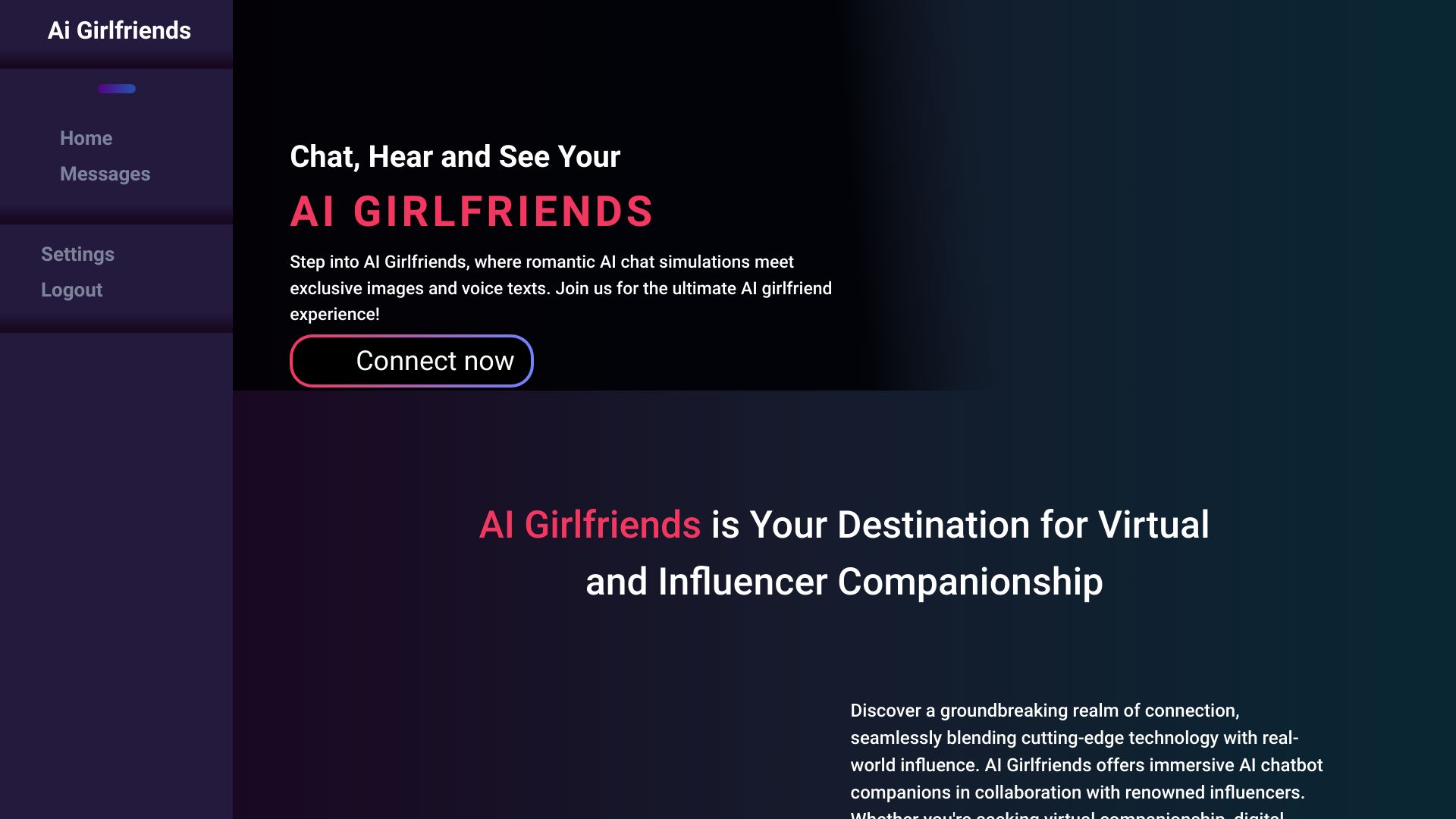 AI Girlfriends screenshot