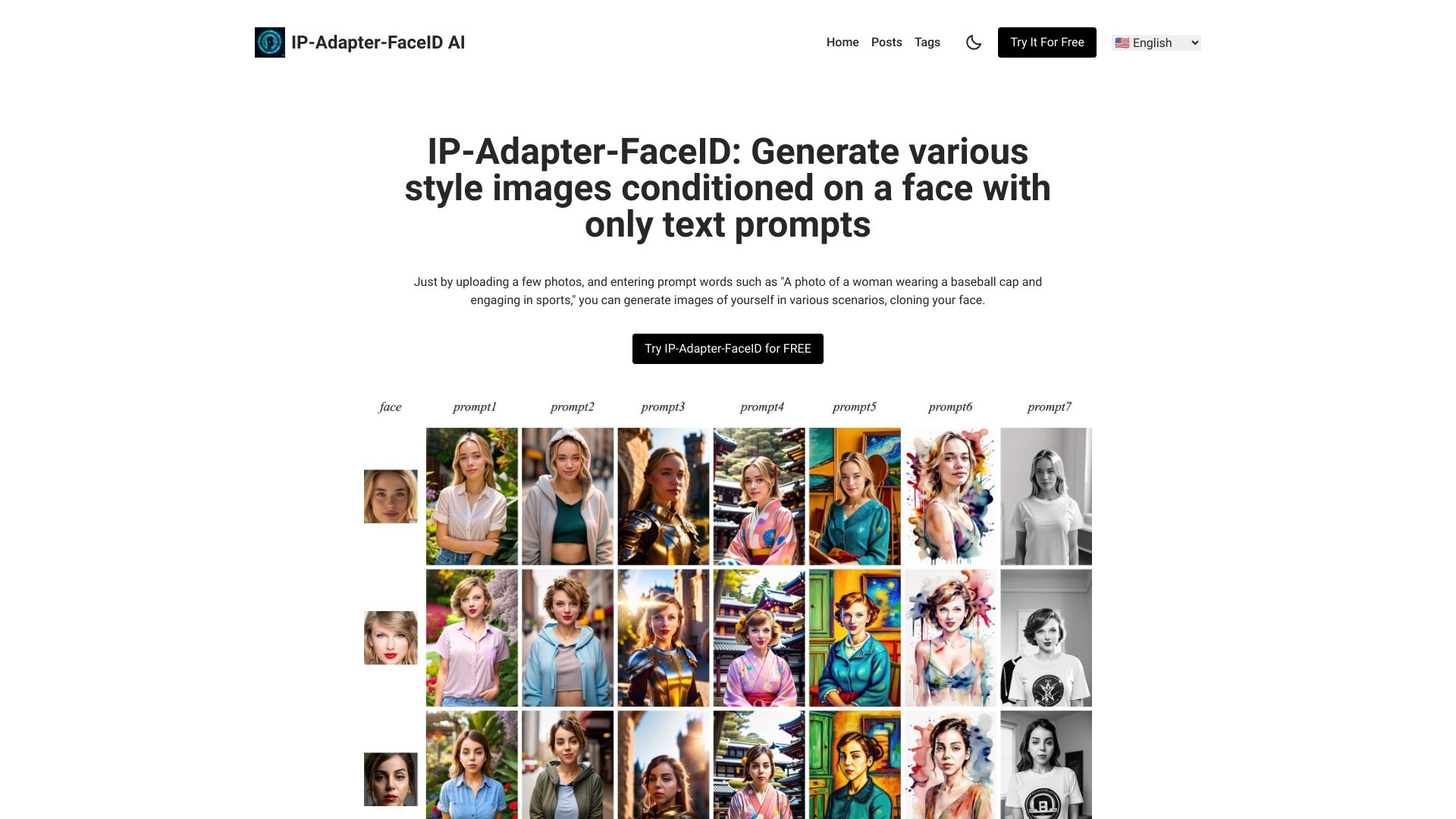 IP Adapter Face ID screenshot
