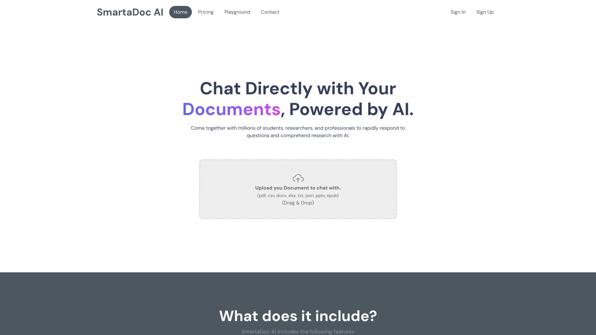 SmartaDoc AI screenshot