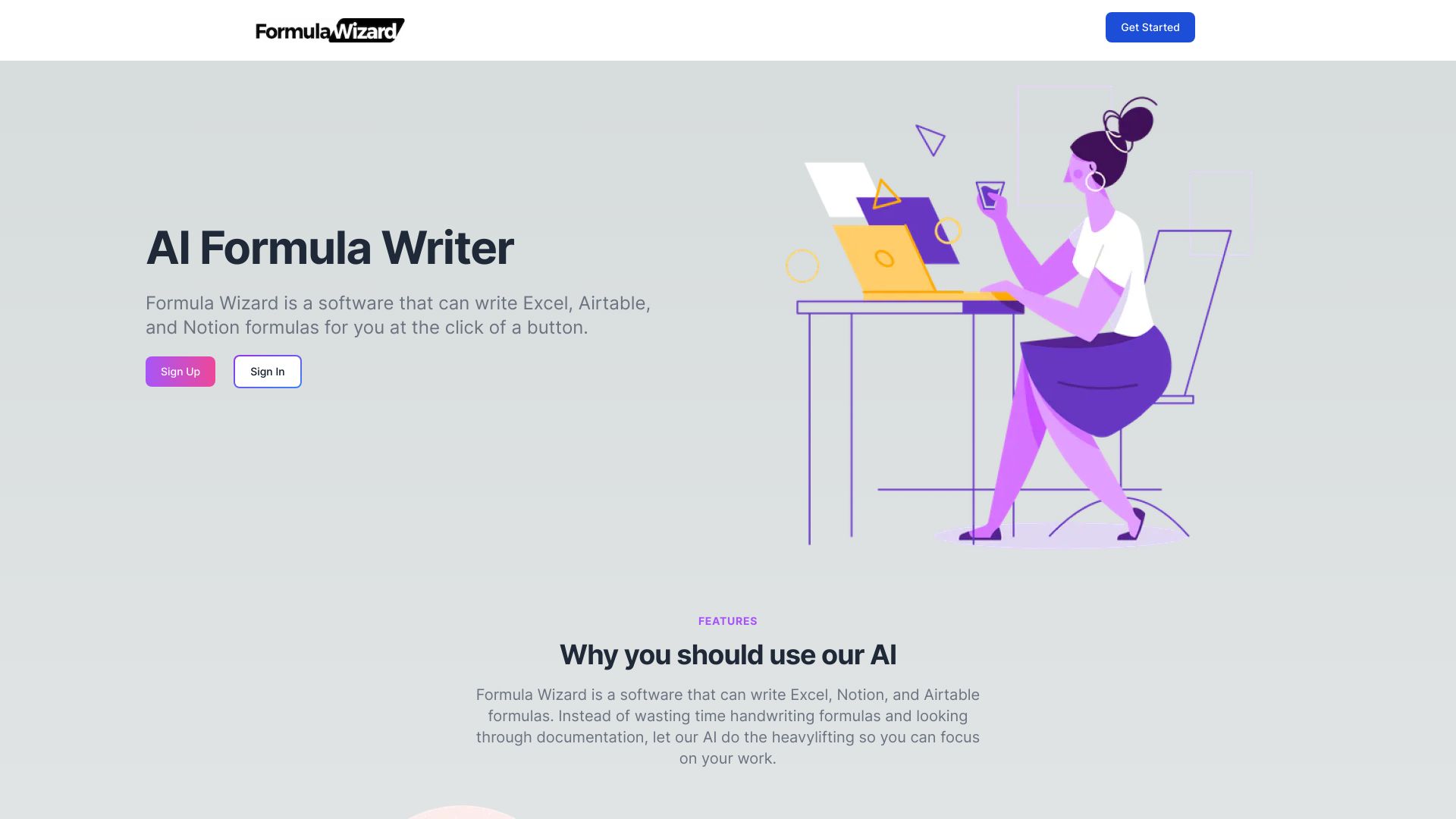 Formula Wizard screenshot