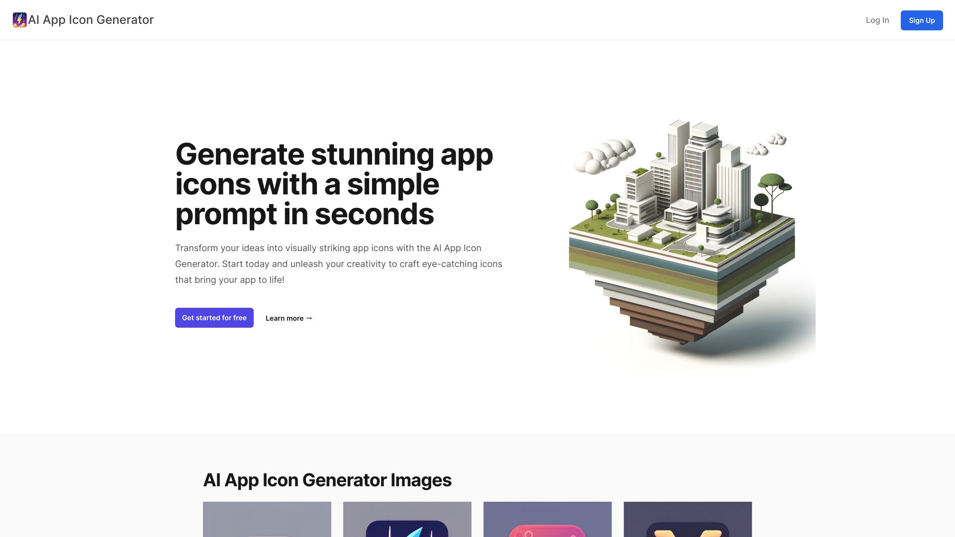 AI App Icon Generator screenshot
