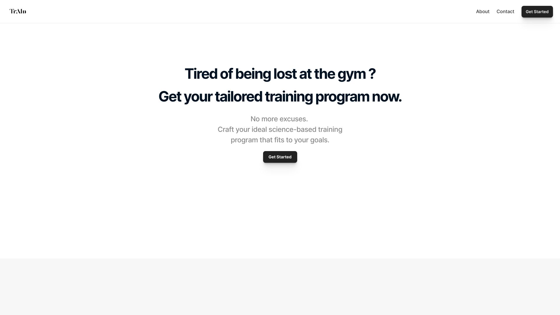 MyTrainer : AI Personal Trainer screenshot
