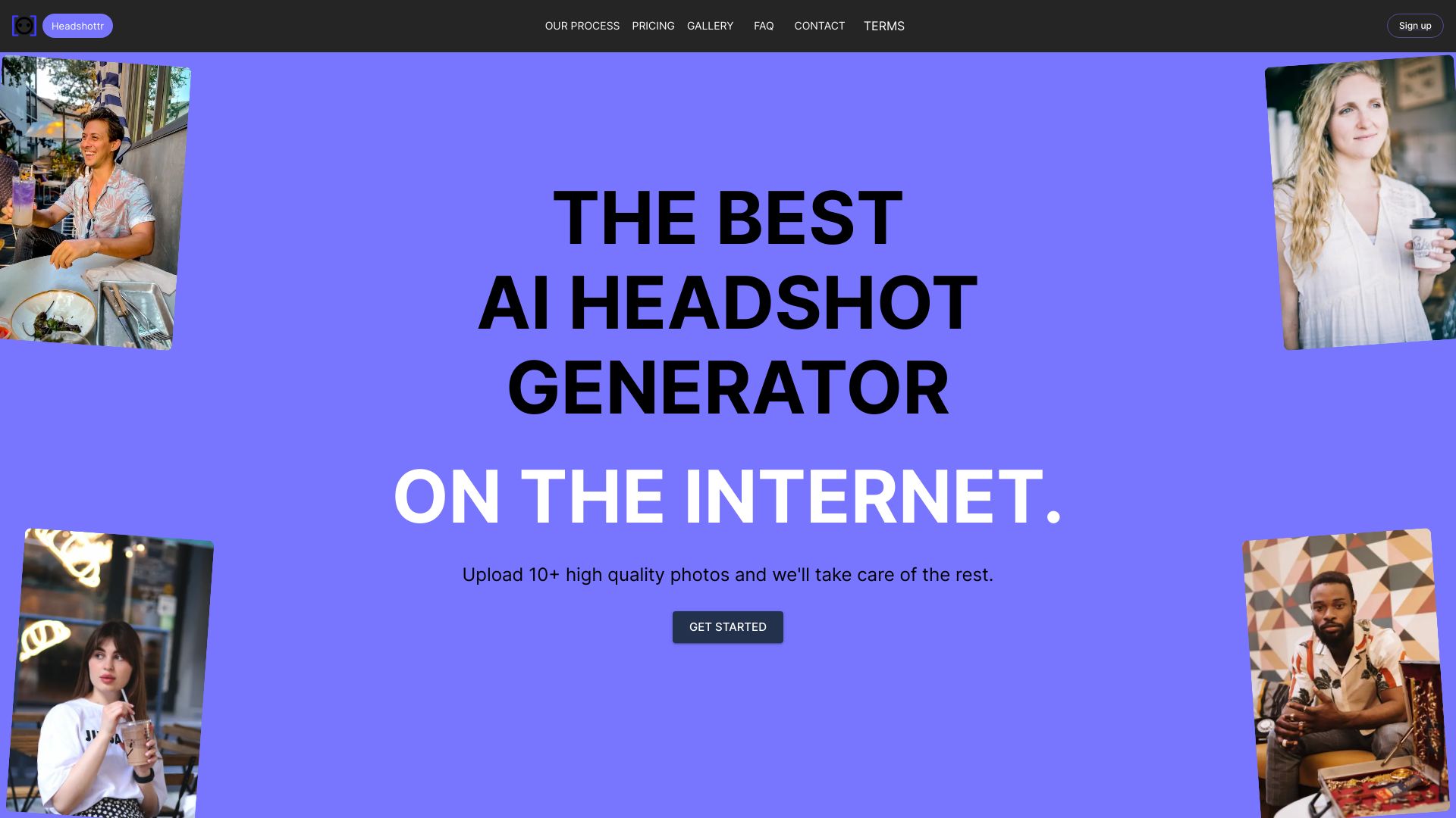 Headshottr screenshot