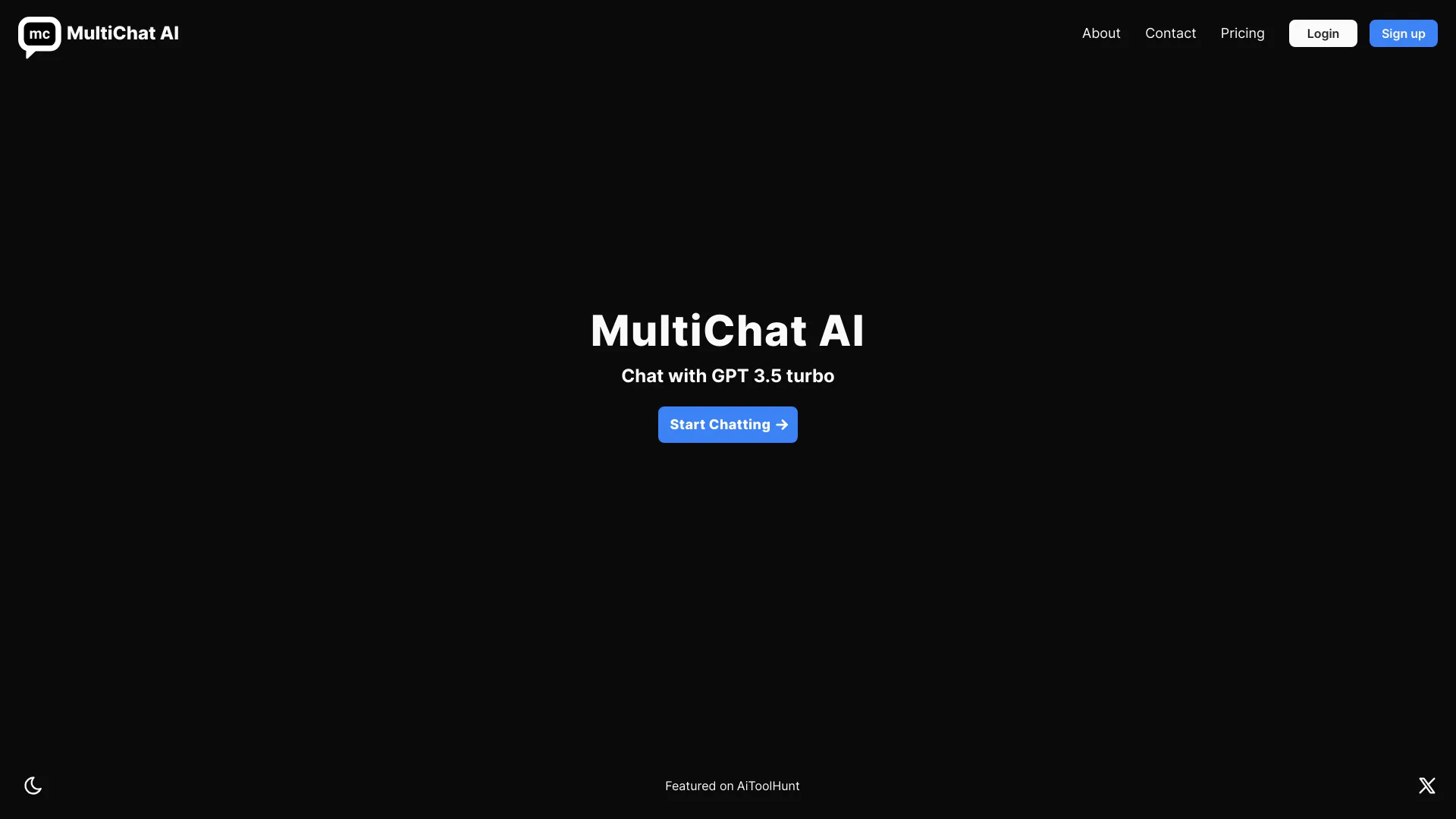MultiChat AI screenshot