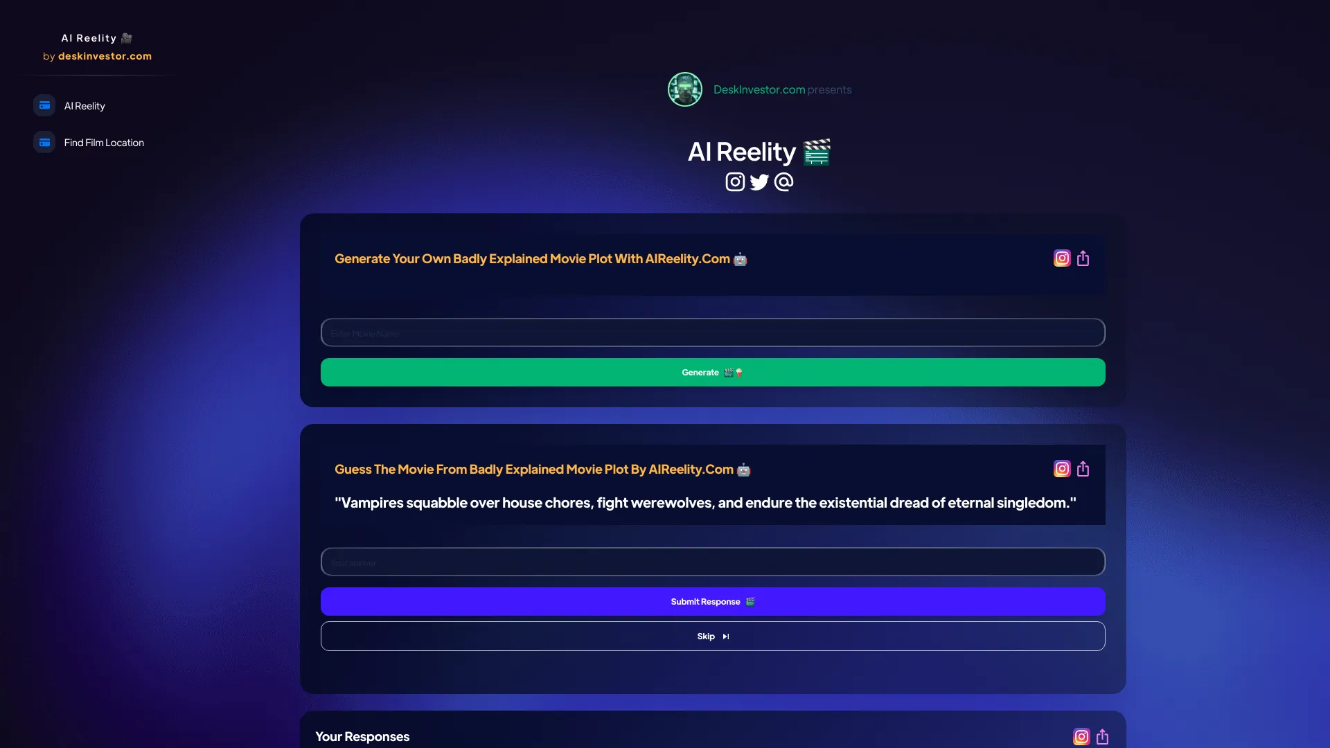 AI Reelity screenshot