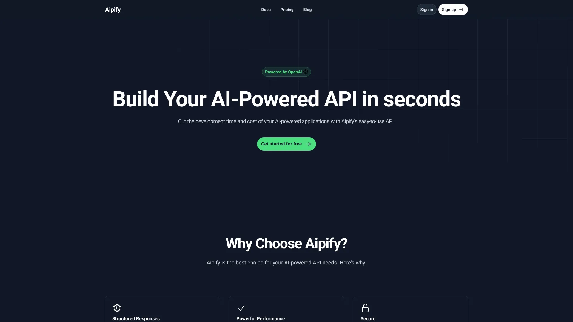 Aipify screenshot