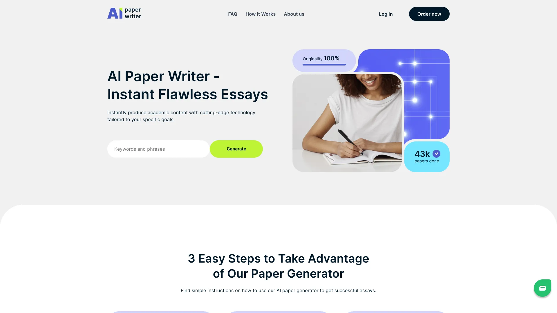 AI Paper Writer Online screenshot