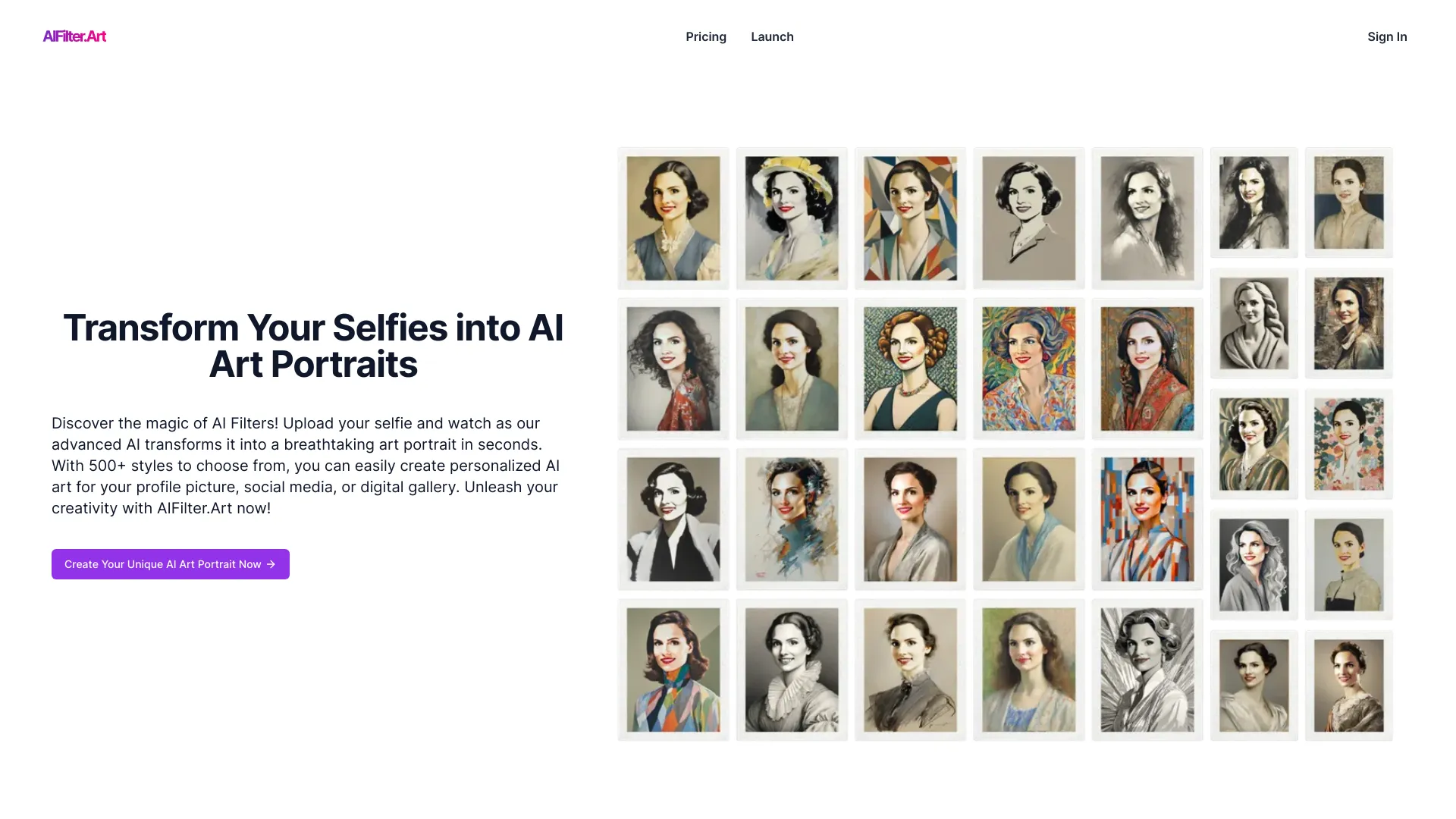 AIFilter.Art screenshot