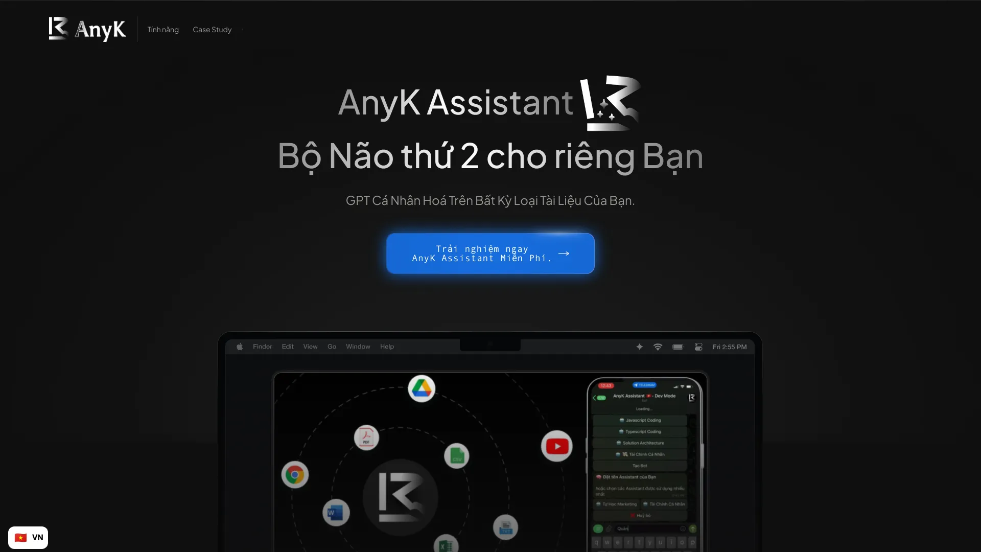 AnyK Assistant screenshot