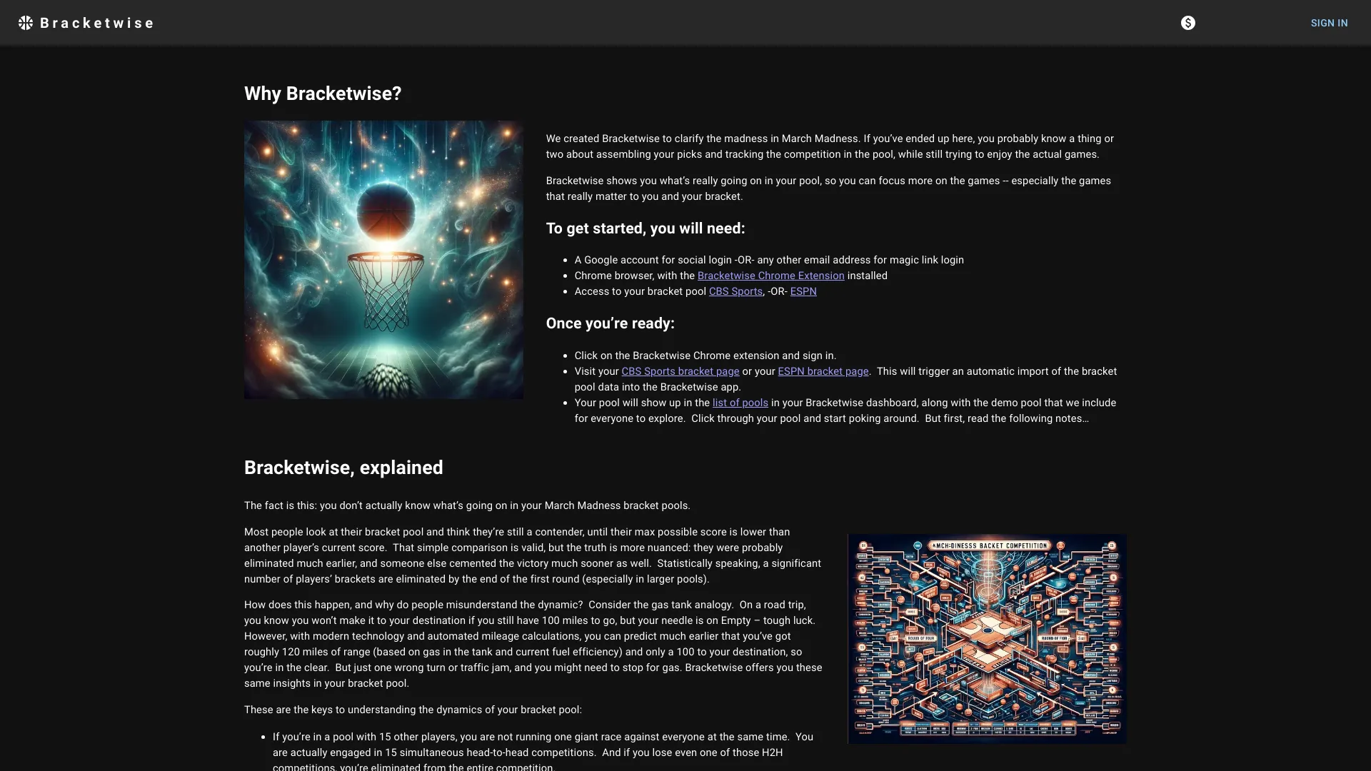 Bracketwise screenshot