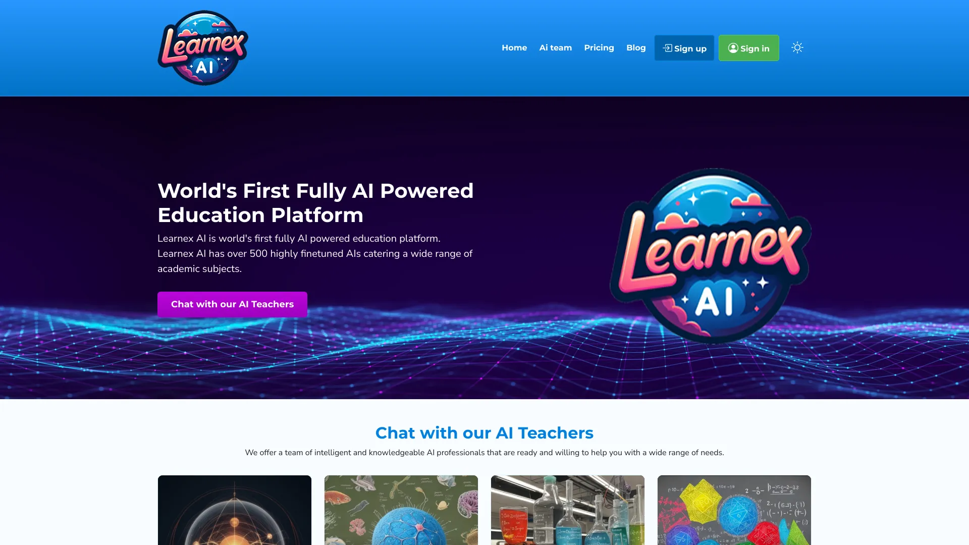 Learnex AI screenshot