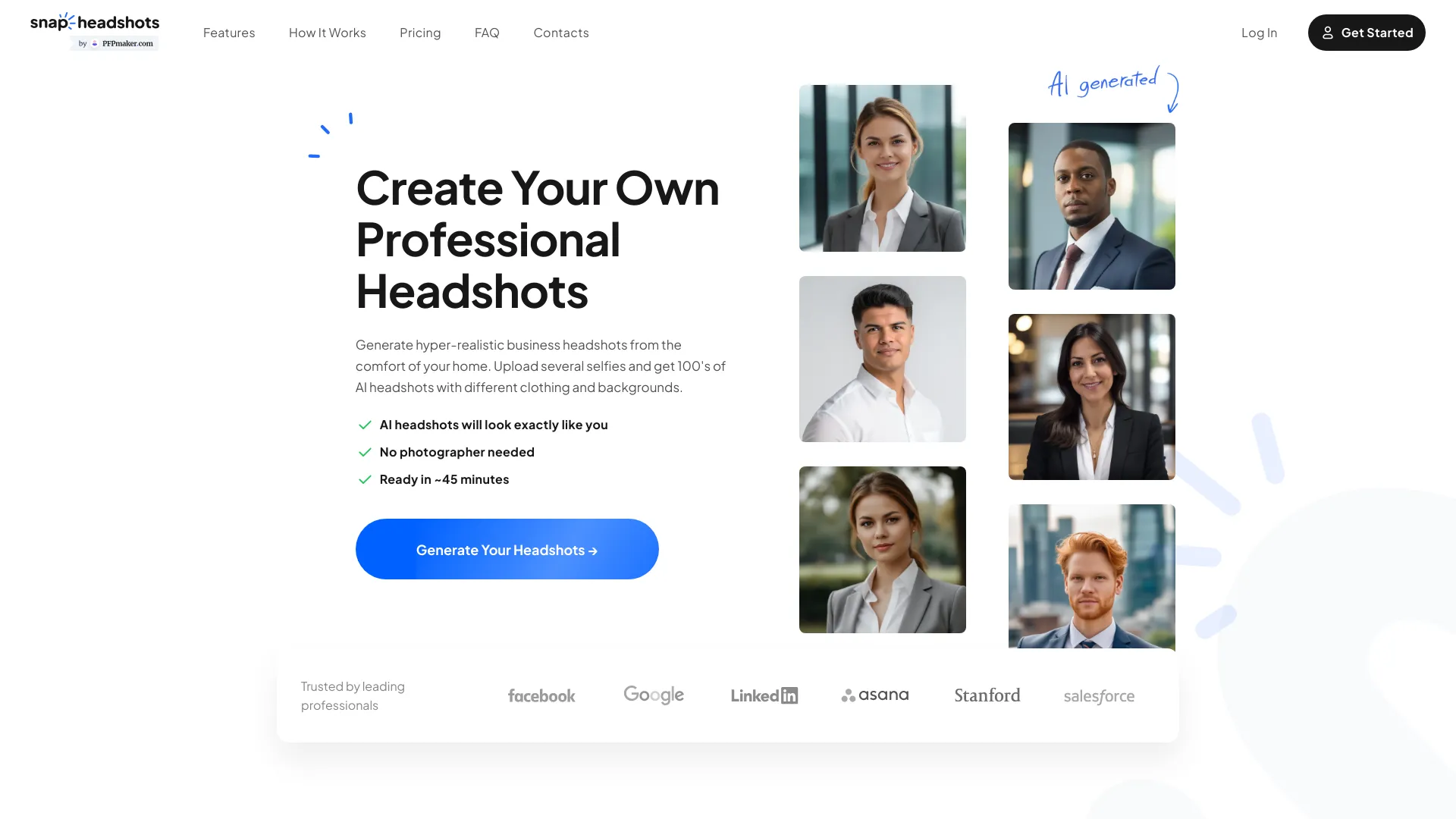 SnapHeadshots screenshot