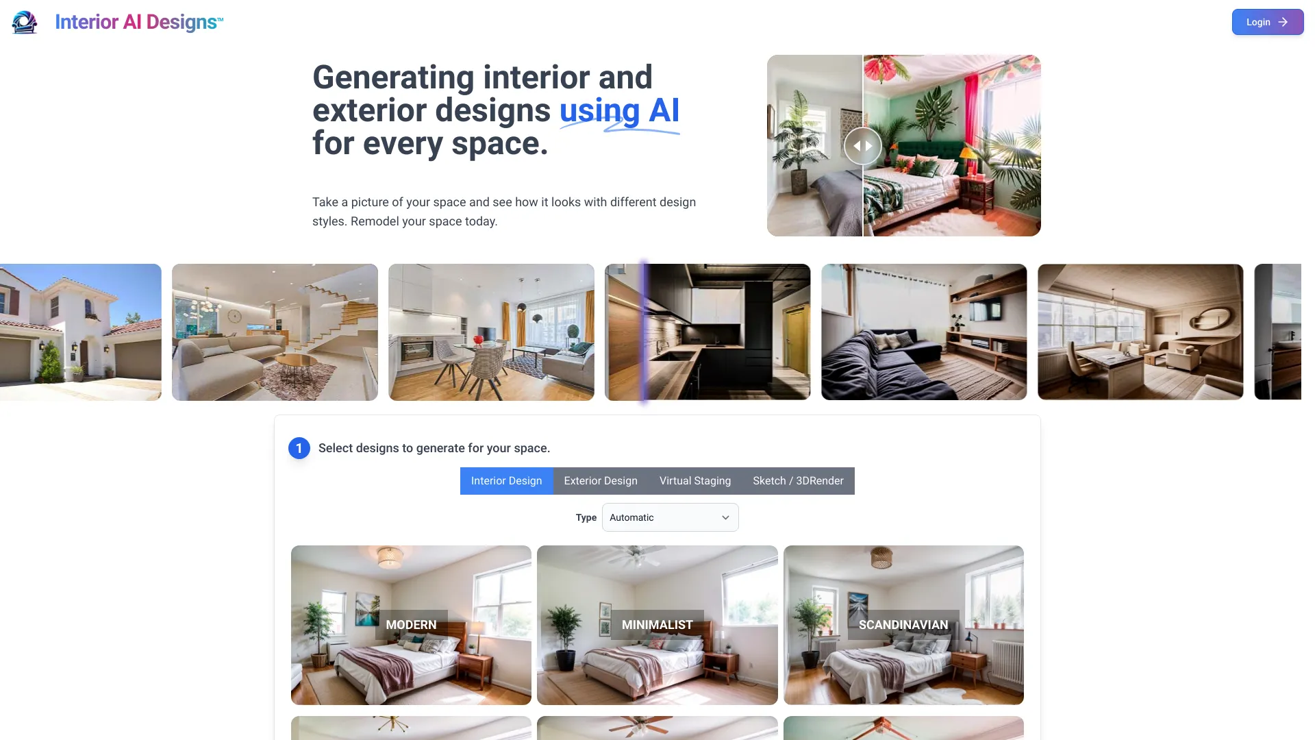 Interior AI Designs screenshot