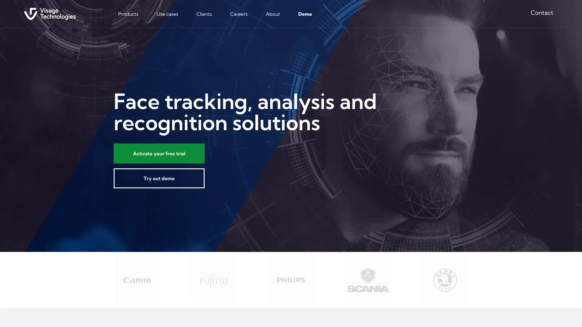 Visage Technologies screenshot