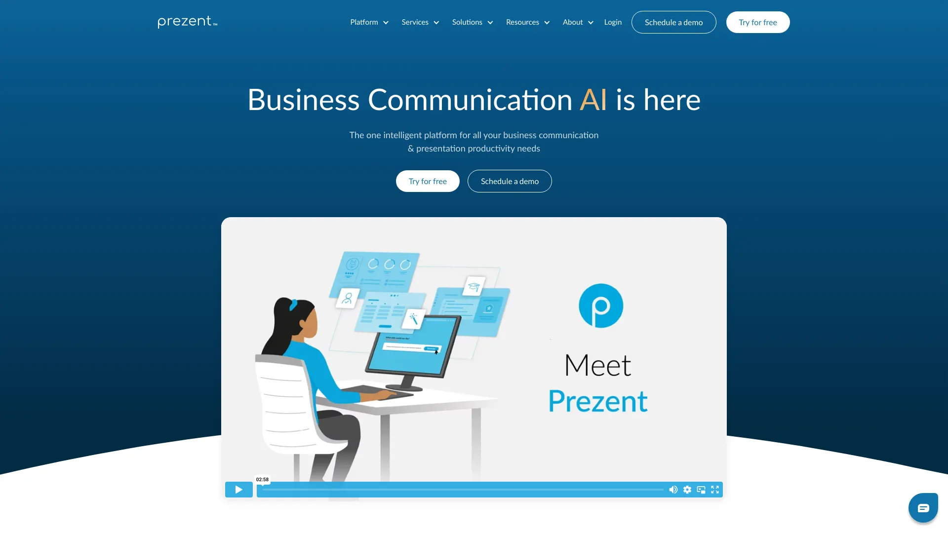Prezent screenshot