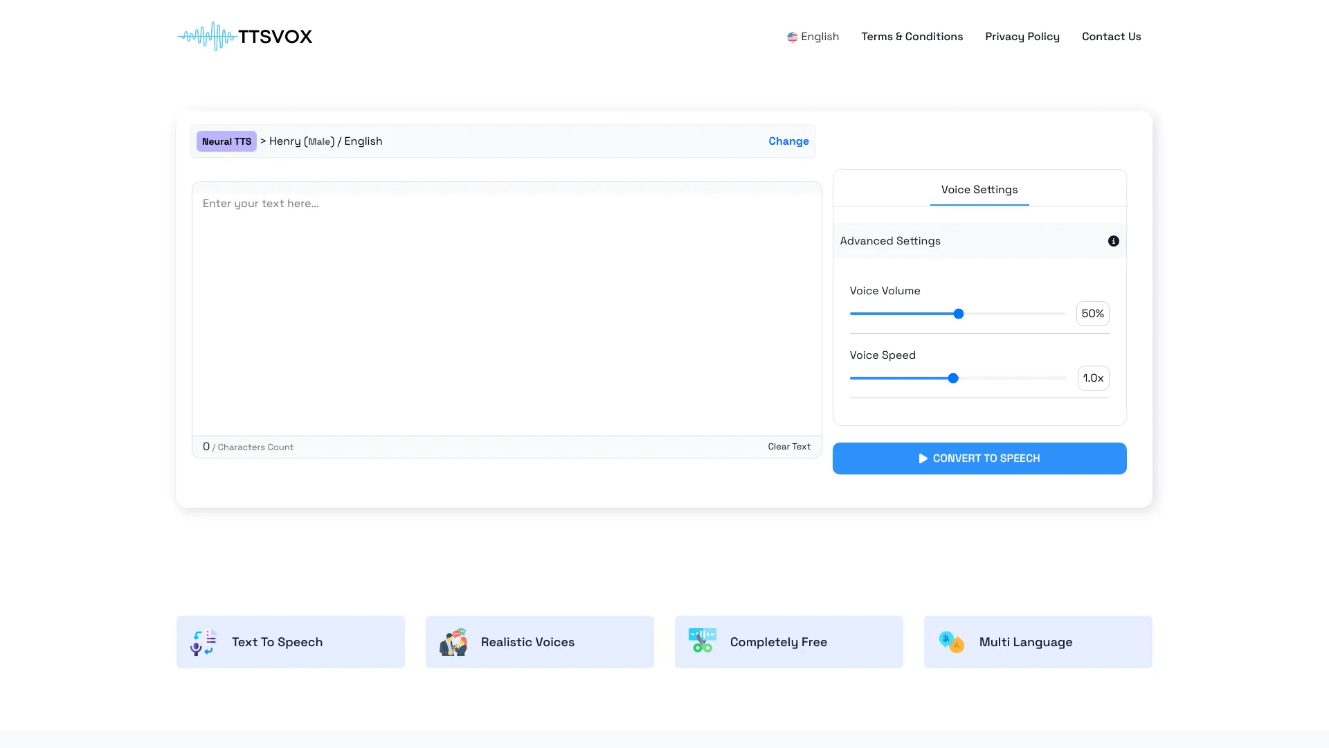 TTSVox screenshot