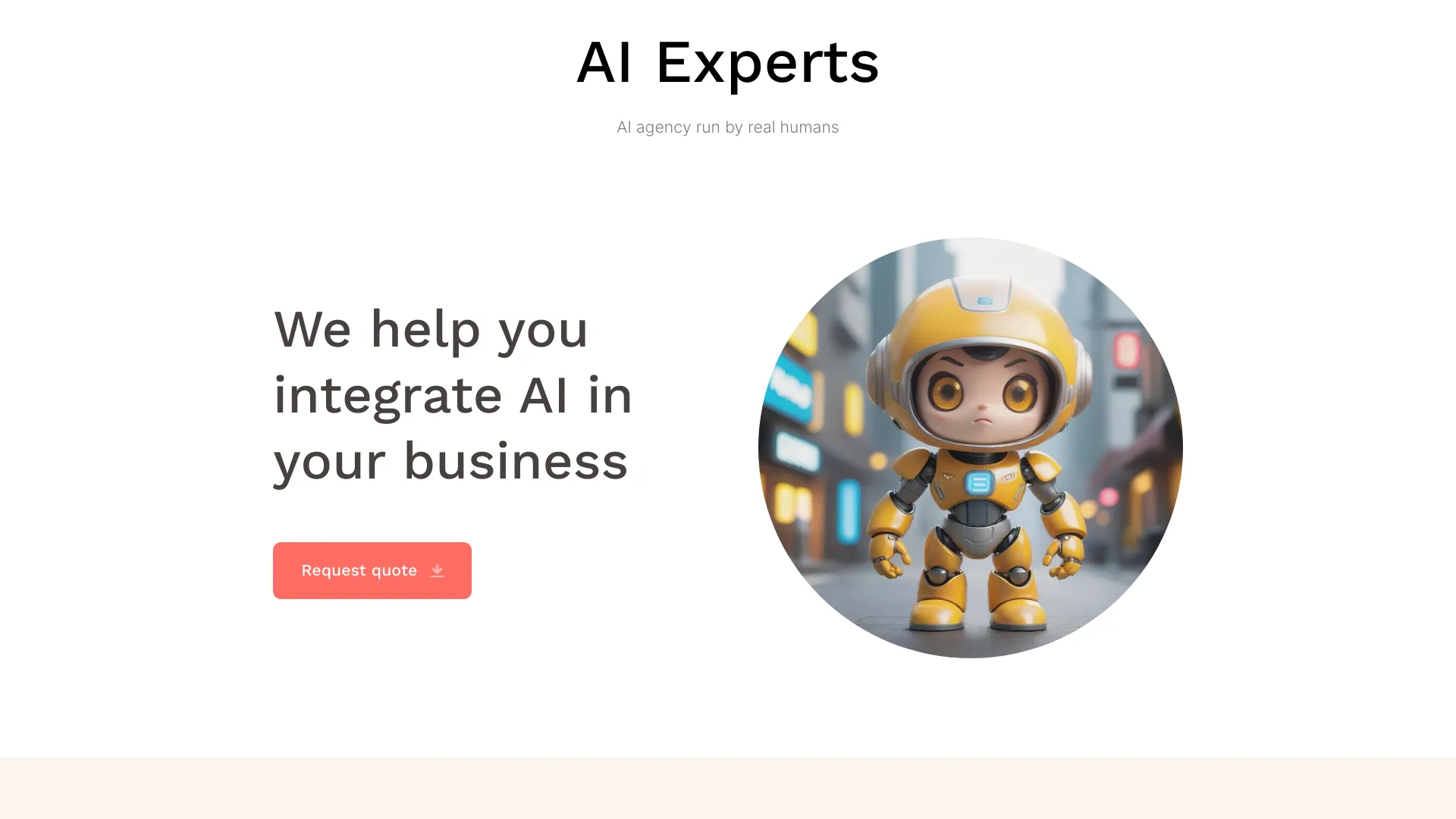 AI Experts screenshot