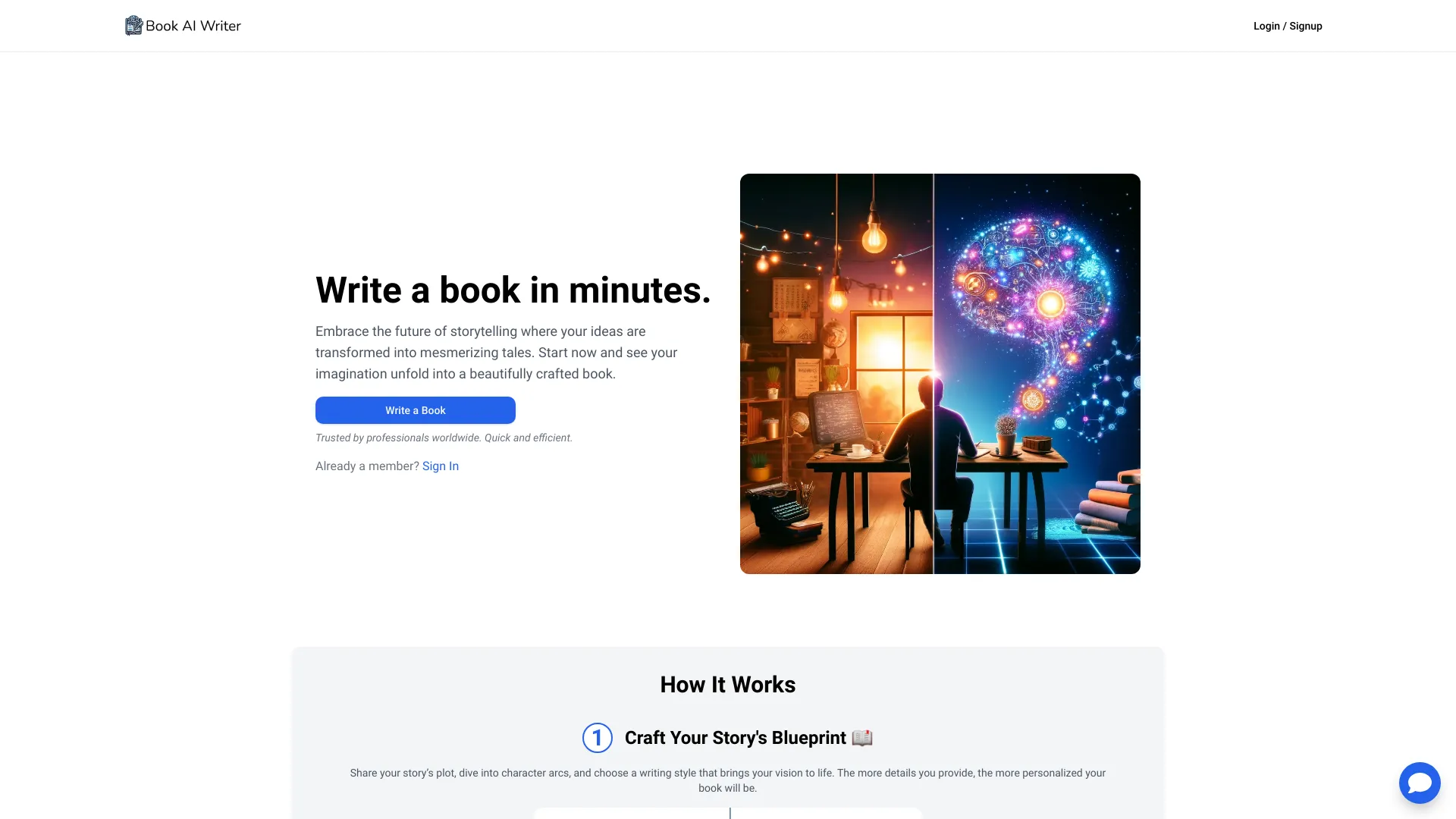Book AI Writer screenshot