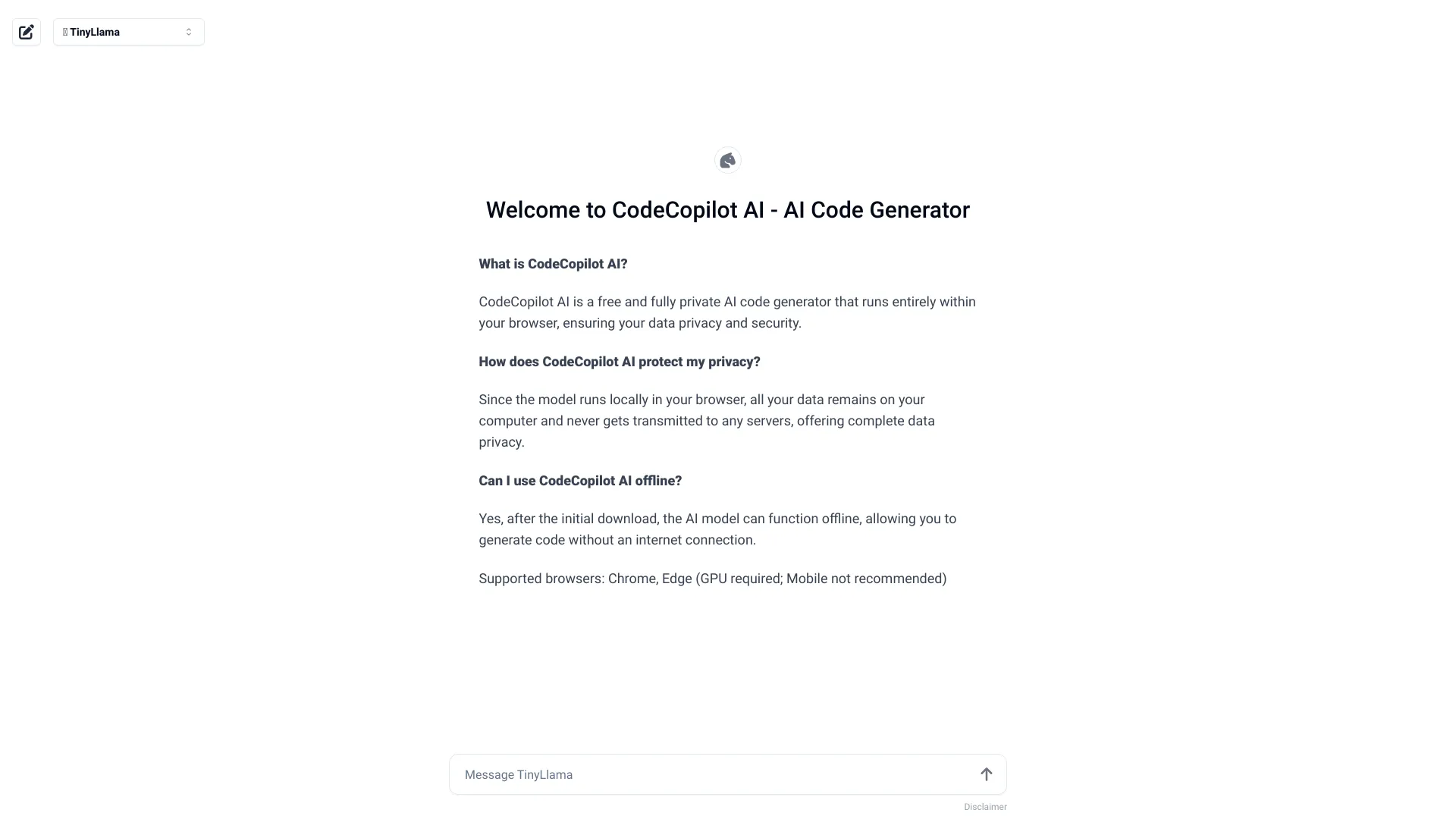 CodeCopilot AI screenshot
