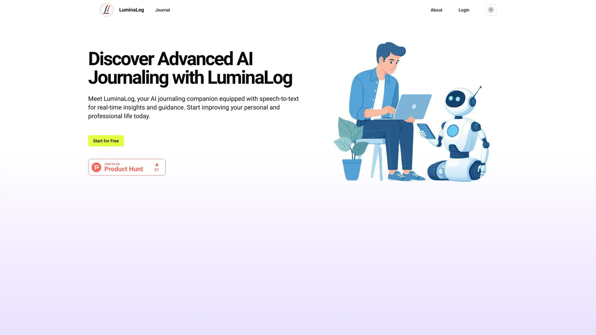 LuminaLog screenshot