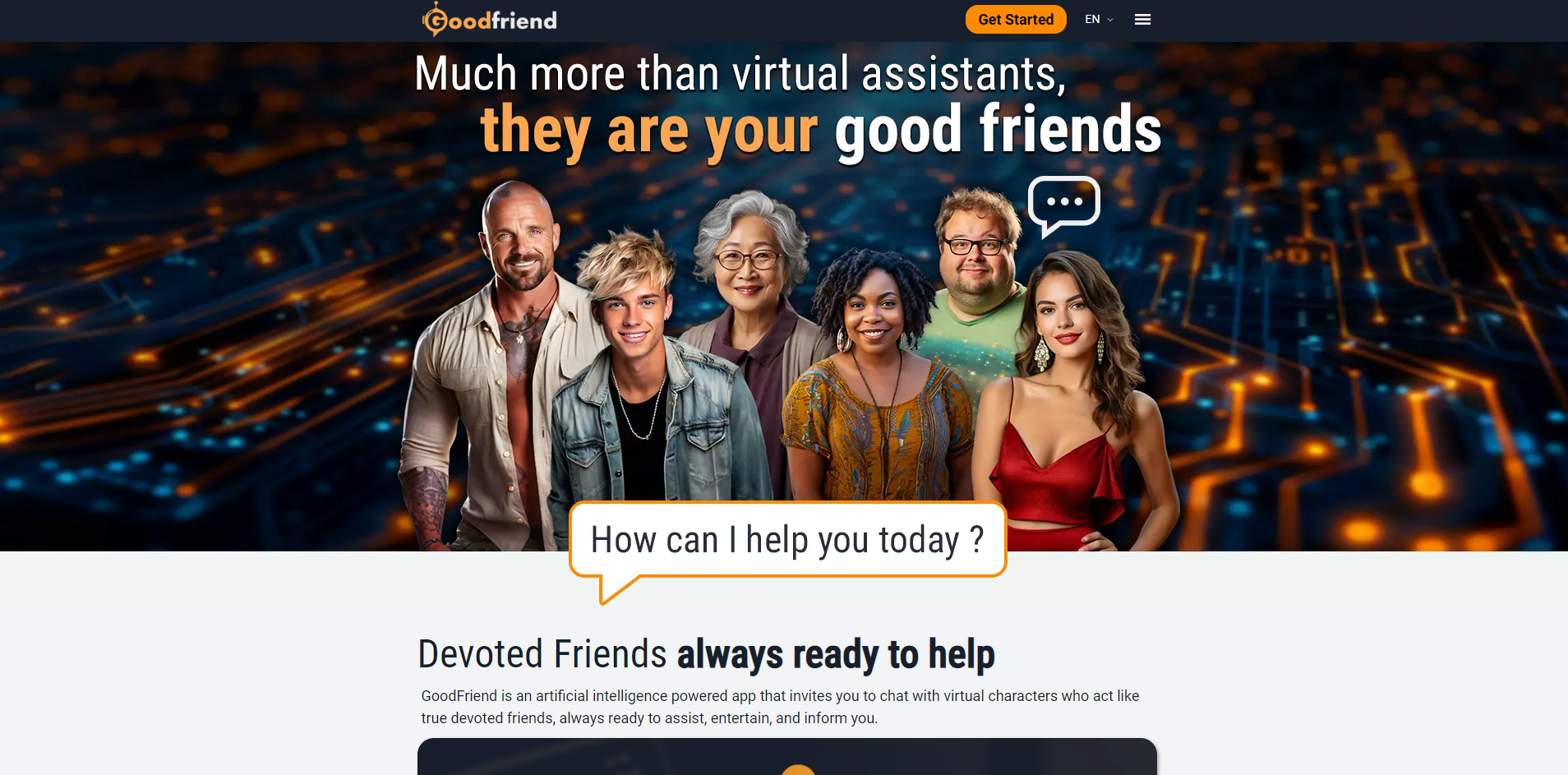 GoodFriend screenshot