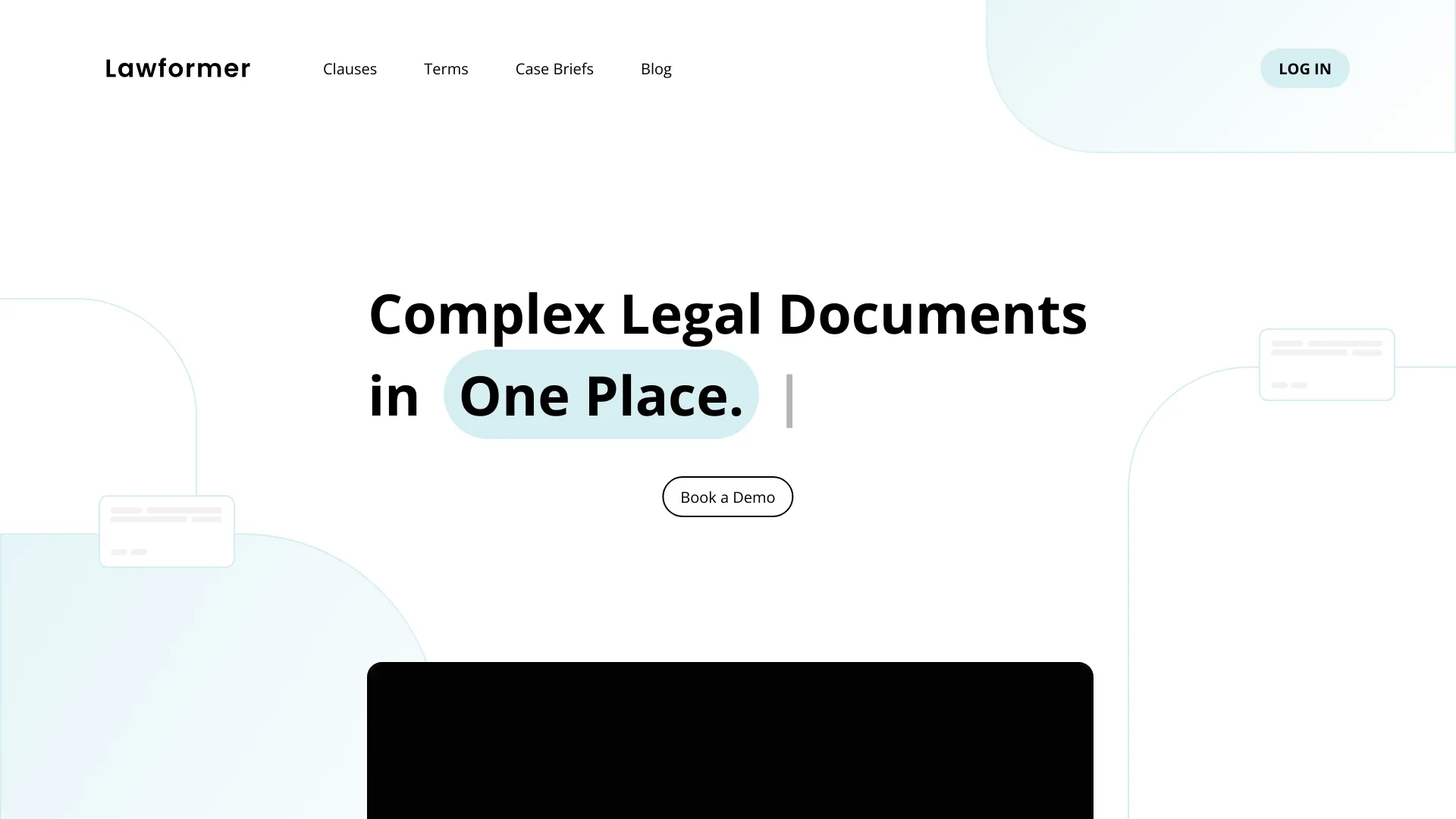 Lawformer screenshot