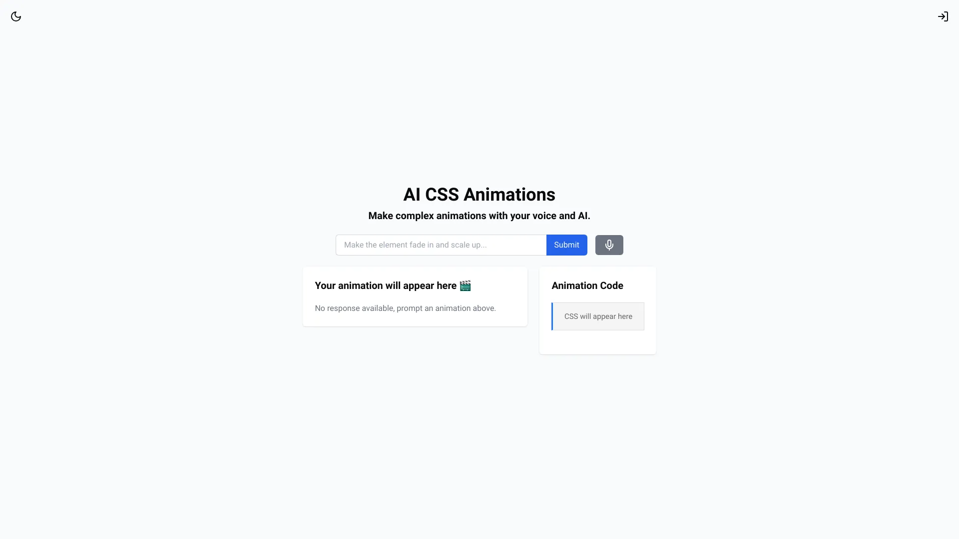 AI CSS Animations screenshot