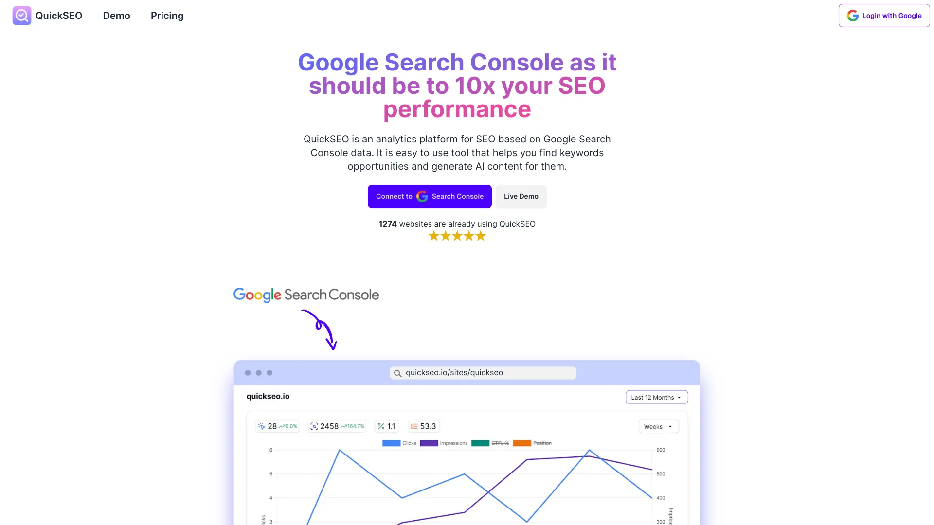 QuickSEO screenshot