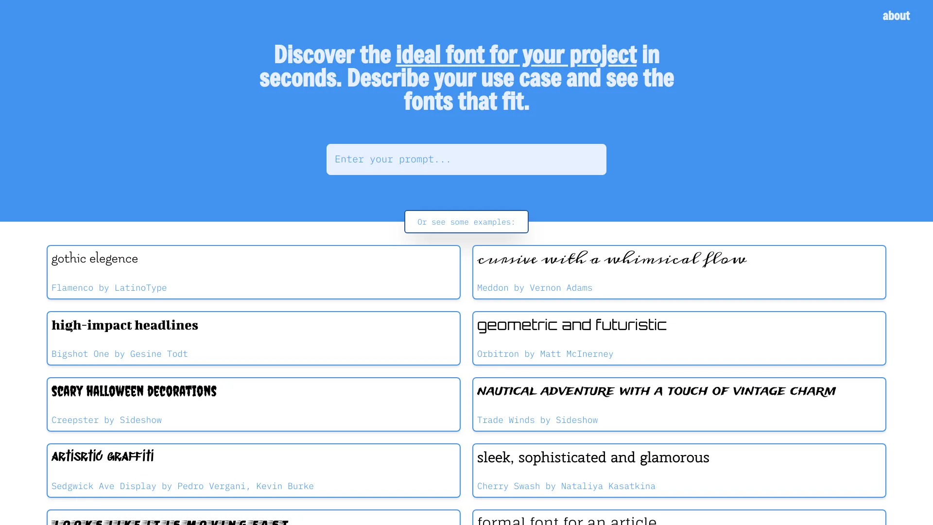 Font Vibes screenshot