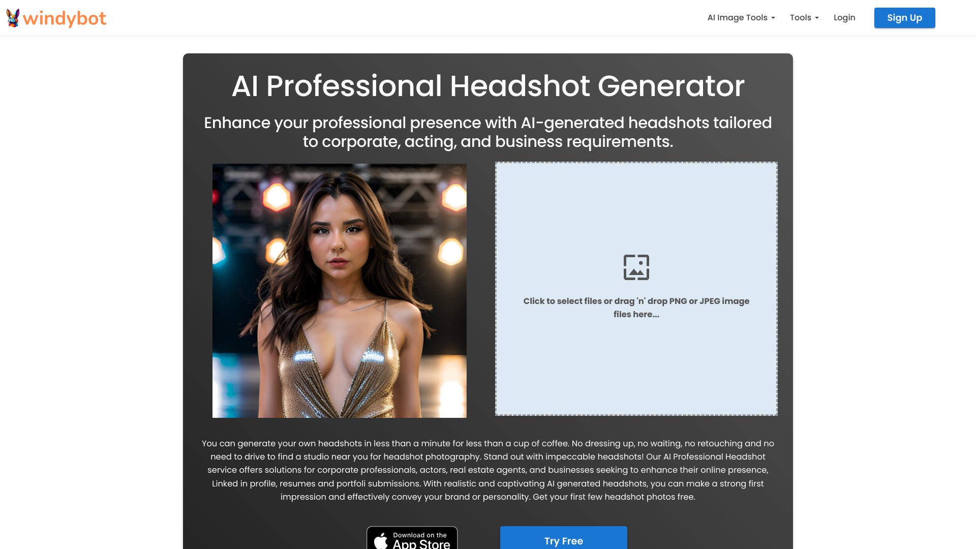 WindyBot screenshot