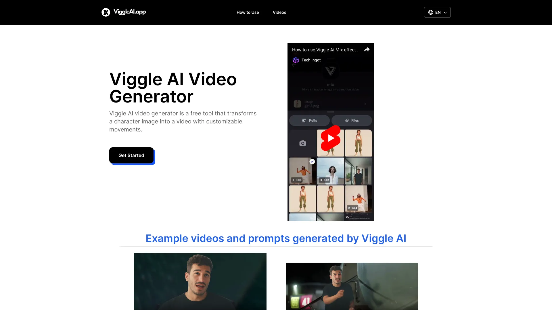ViggleAI.app screenshot