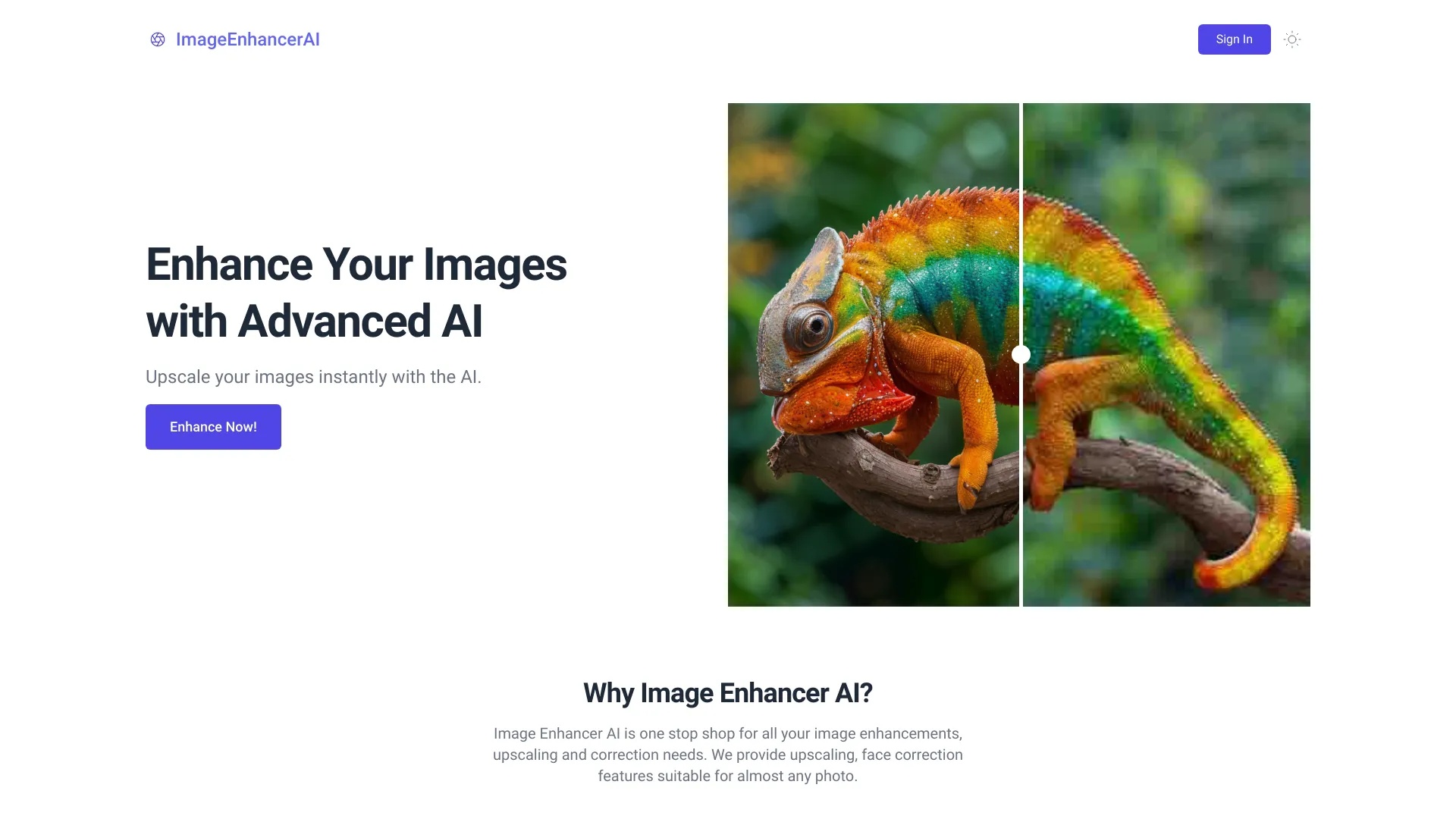 Image Enhancer AI screenshot
