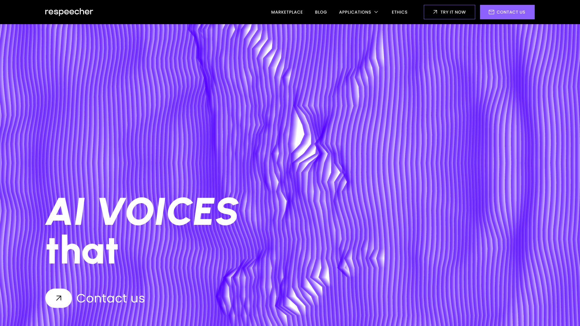 Respeecher Voice Marketplace screenshot