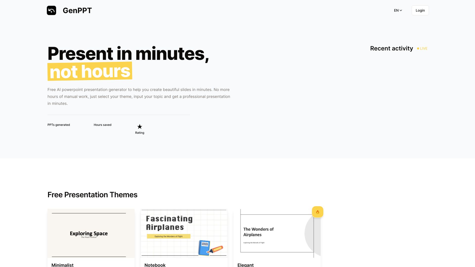 GenPPT screenshot
