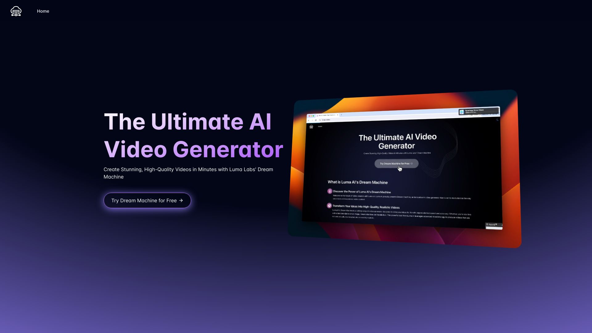 LunaAI.video screenshot