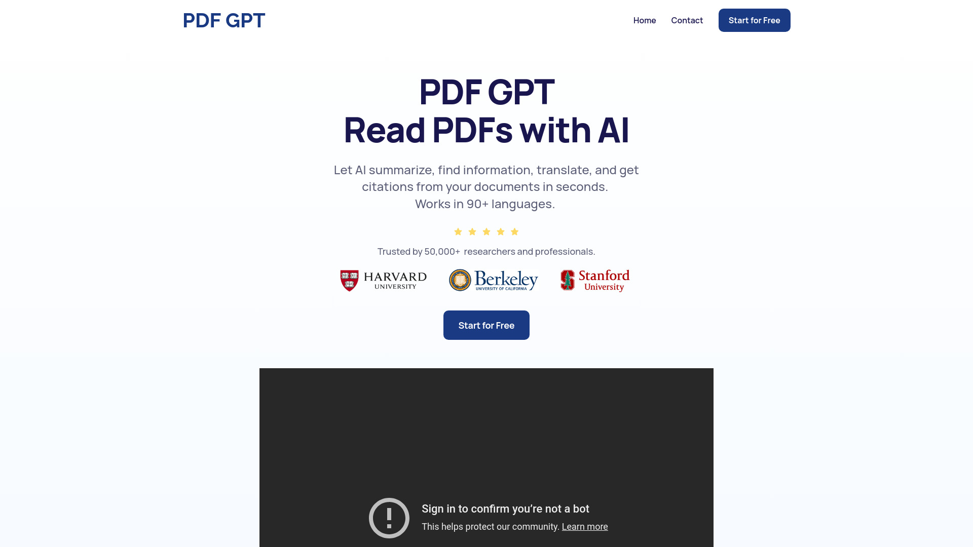 PDF GPT screenshot