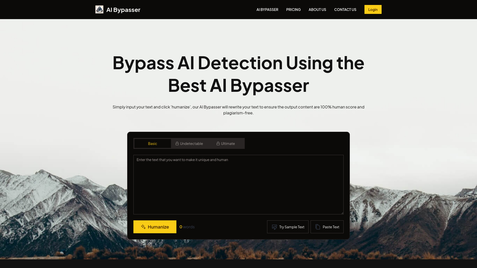 AIBypasser.pro screenshot