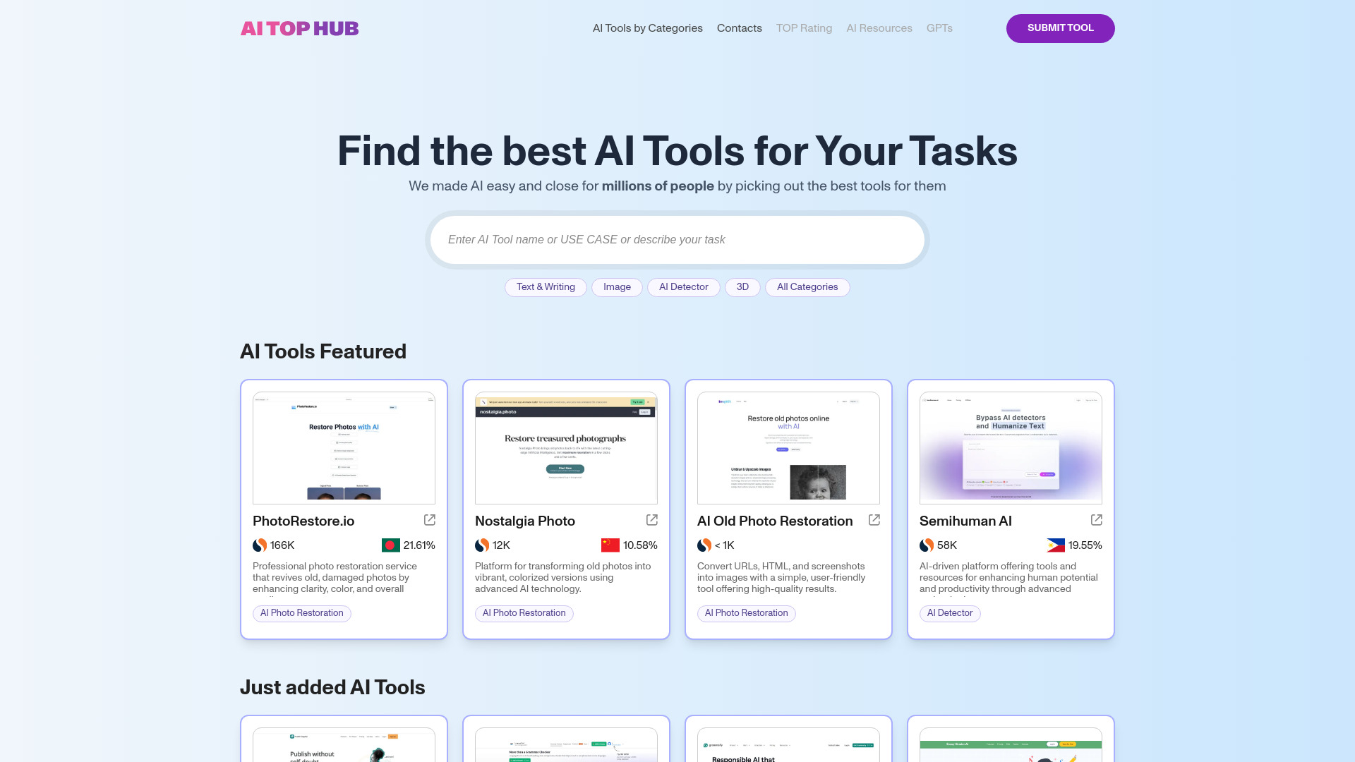 AI TOP HUB screenshot