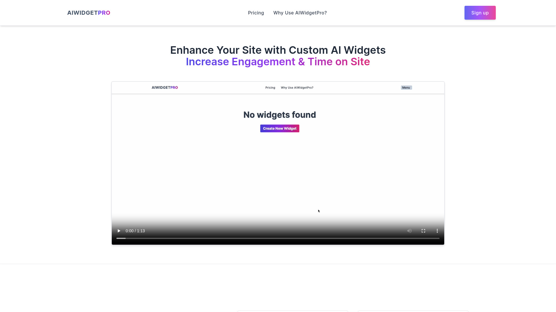 AiWidgetPro screenshot