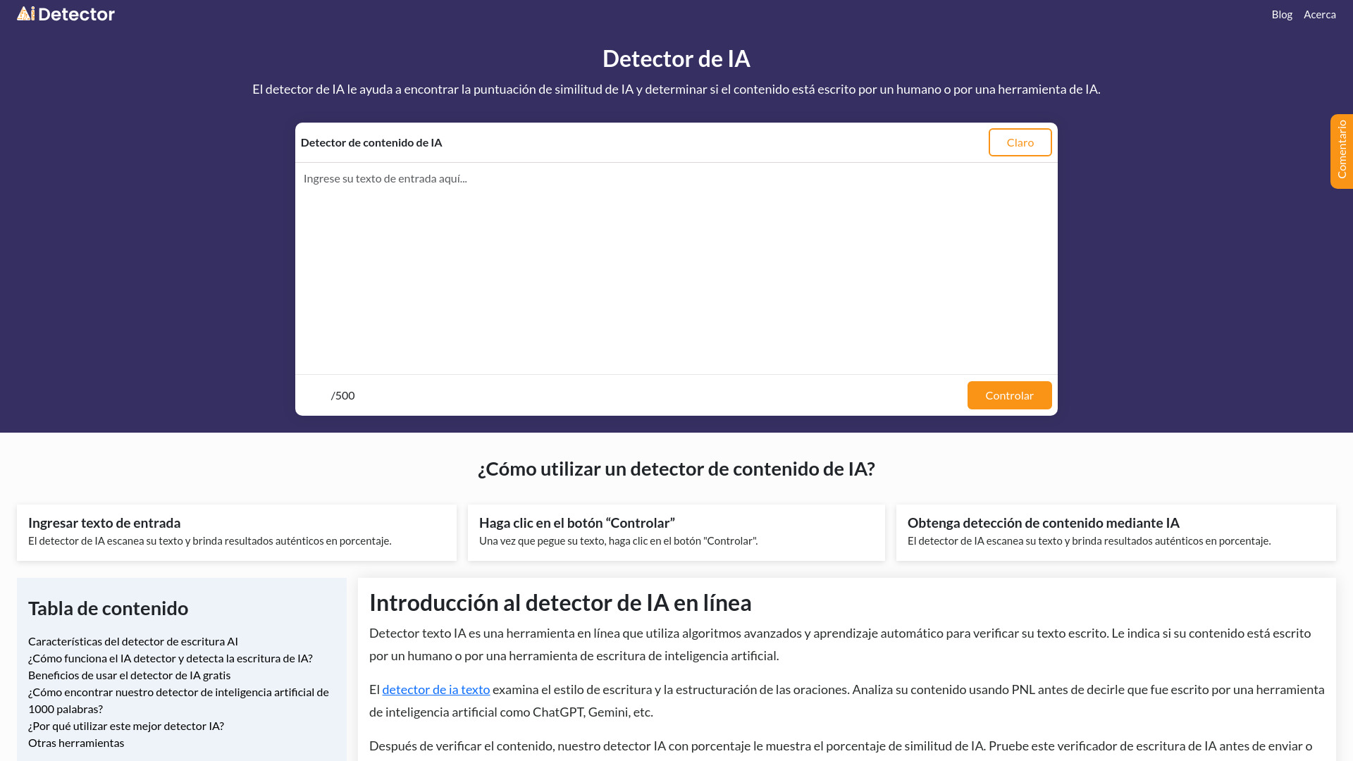 Detector De IA screenshot