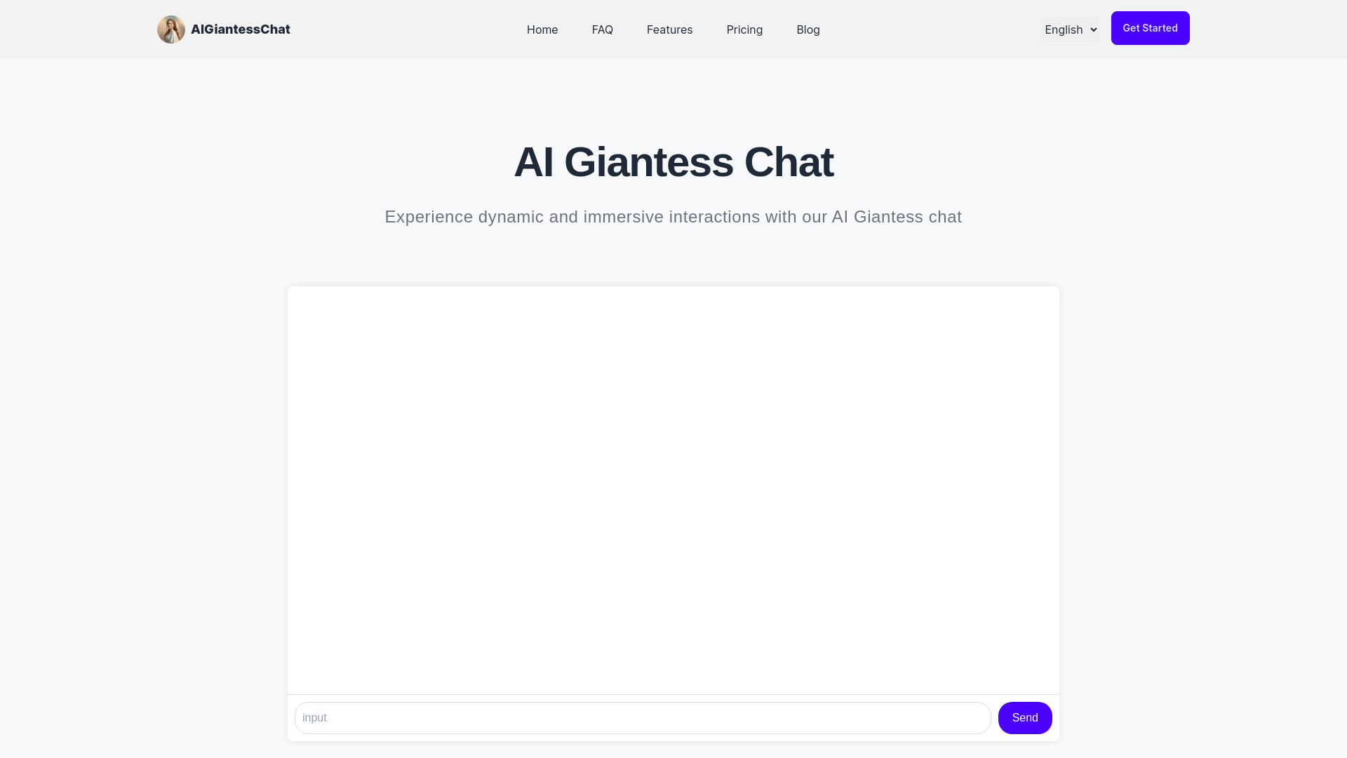 AI Giantess Chat screenshot