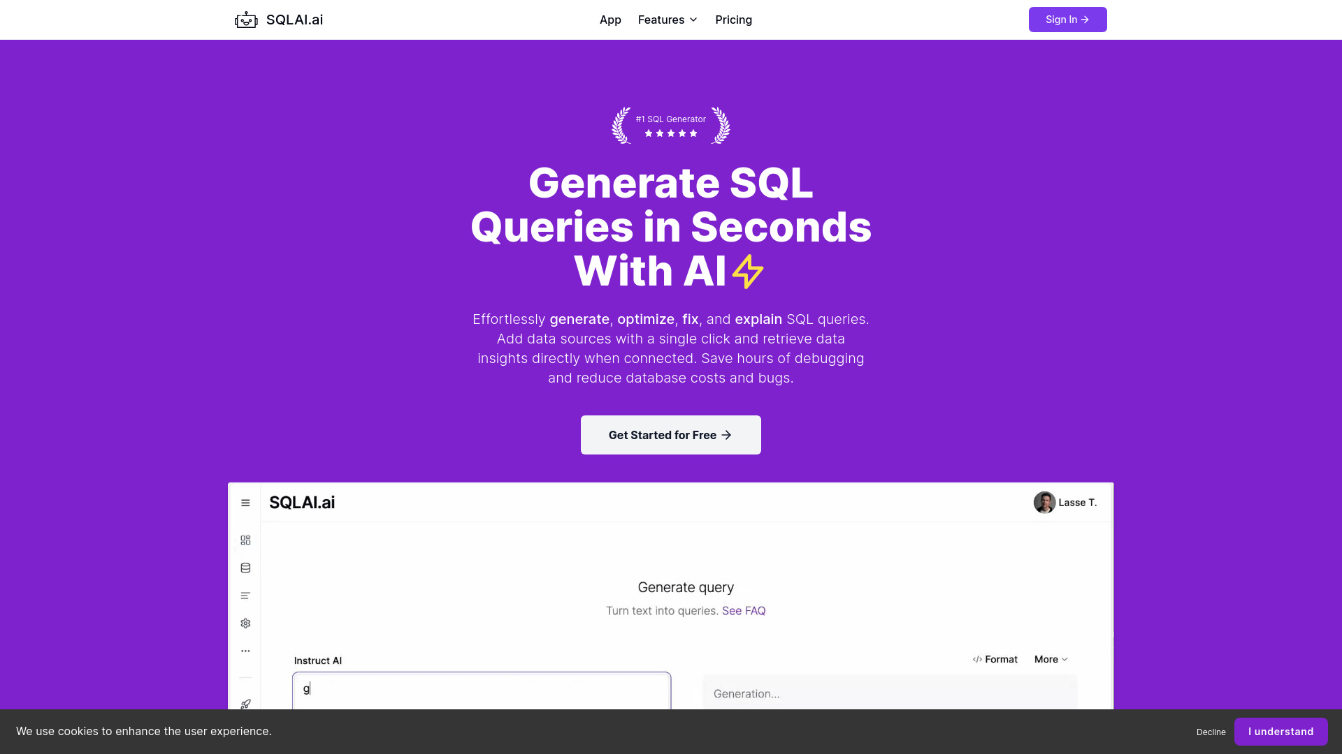 SQLAI.ai screenshot
