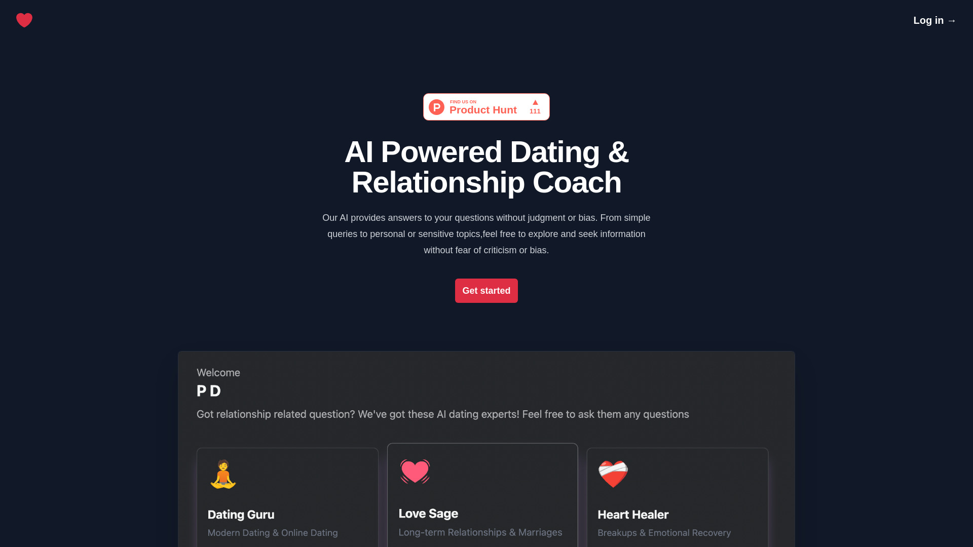 LoveAdvisor AI screenshot