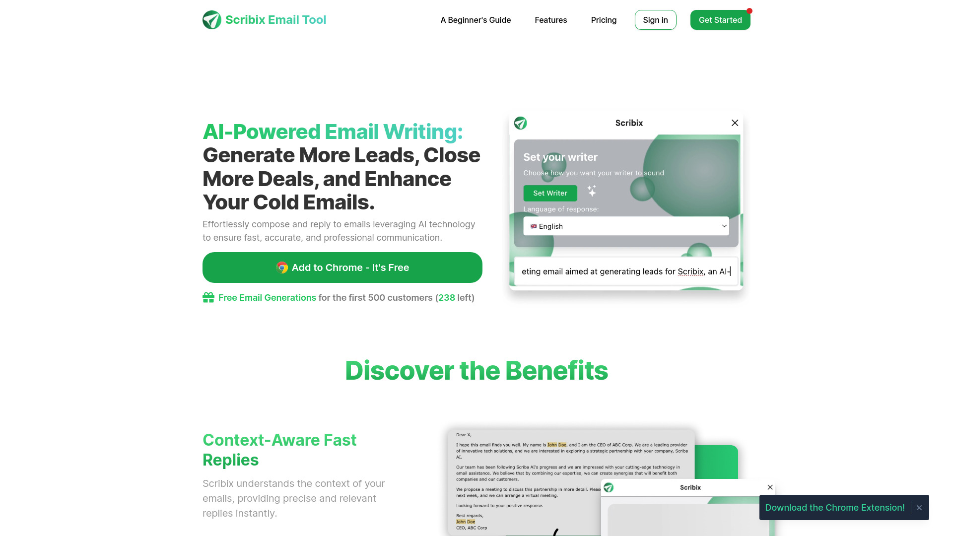 Scribix screenshot