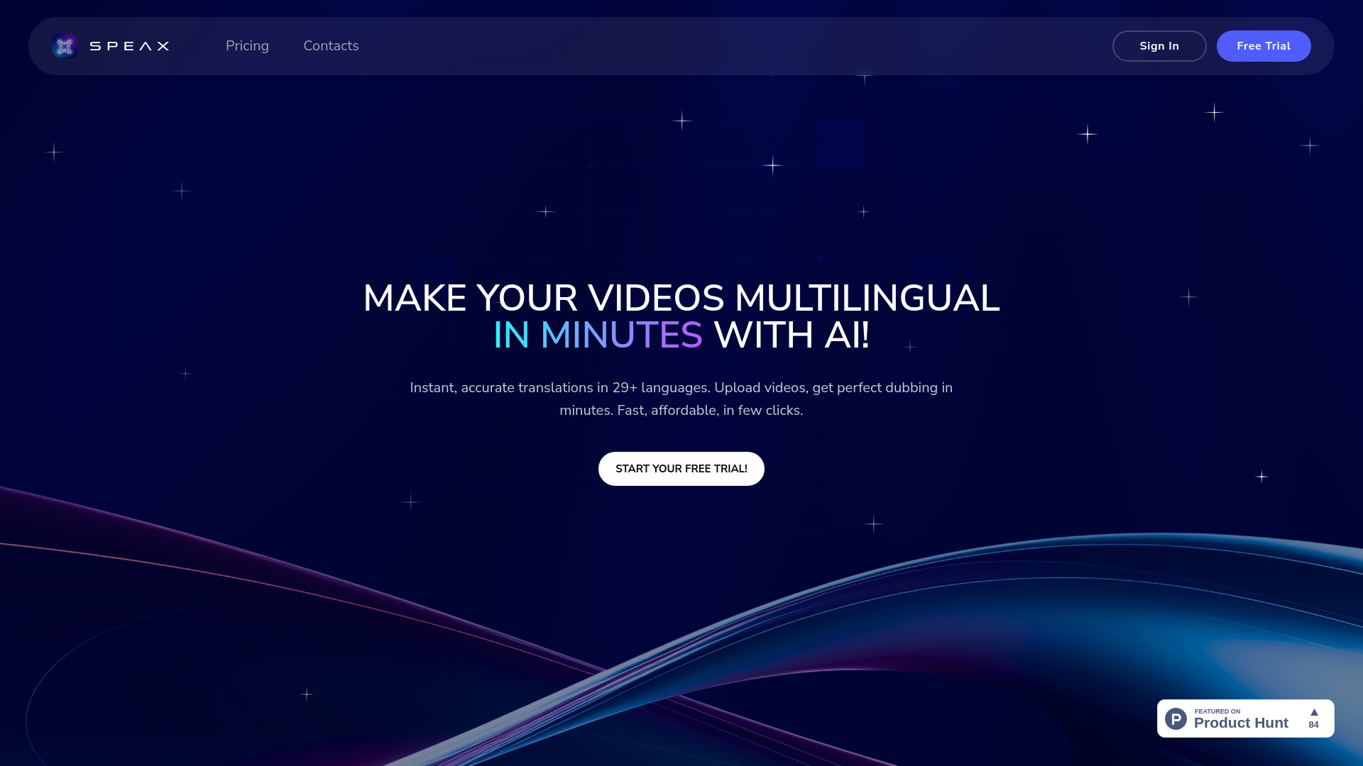 Speax screenshot