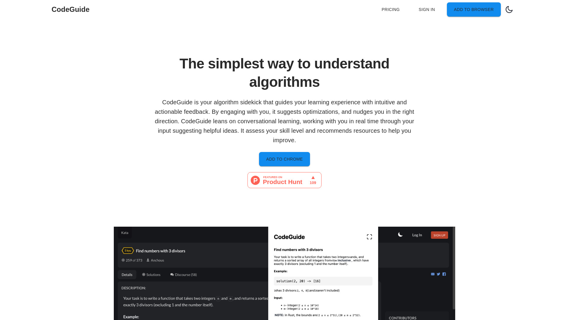 CodeGuide screenshot