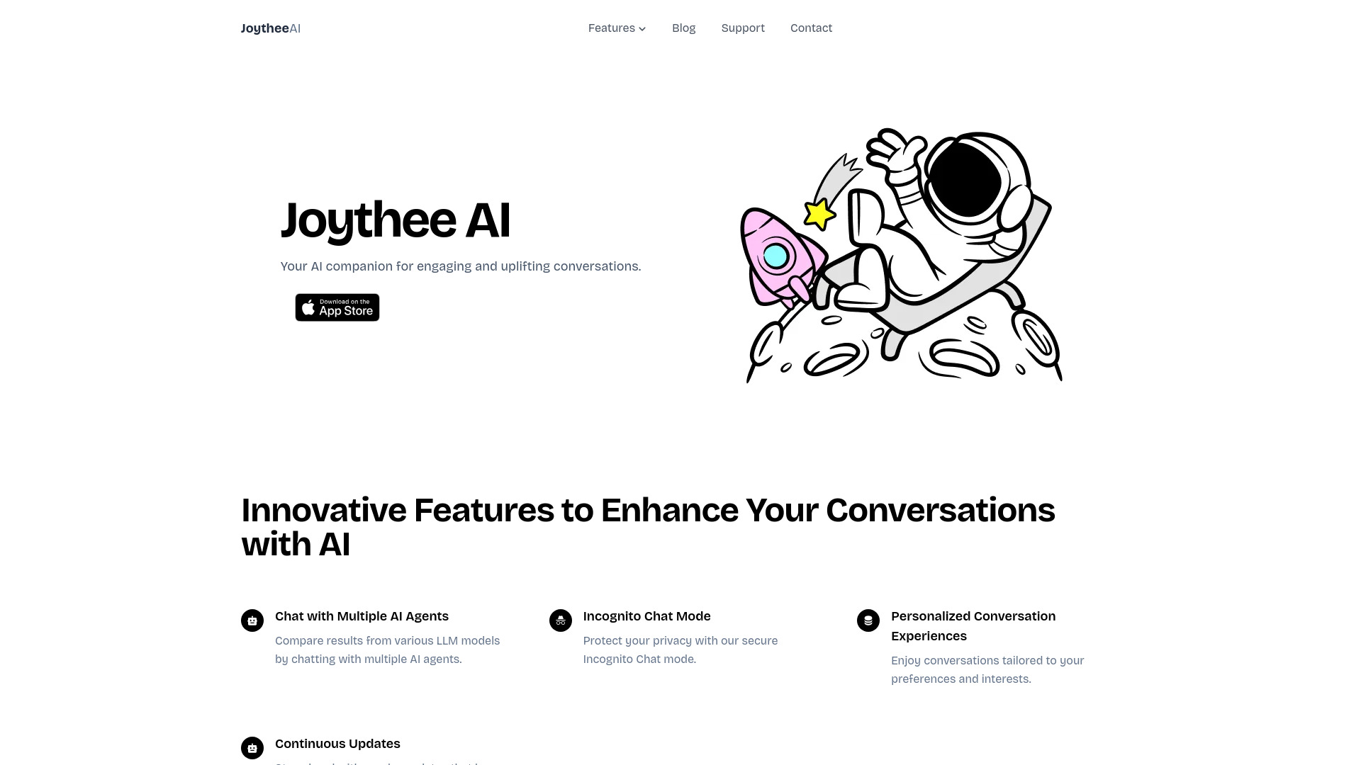 Joythee AI screenshot